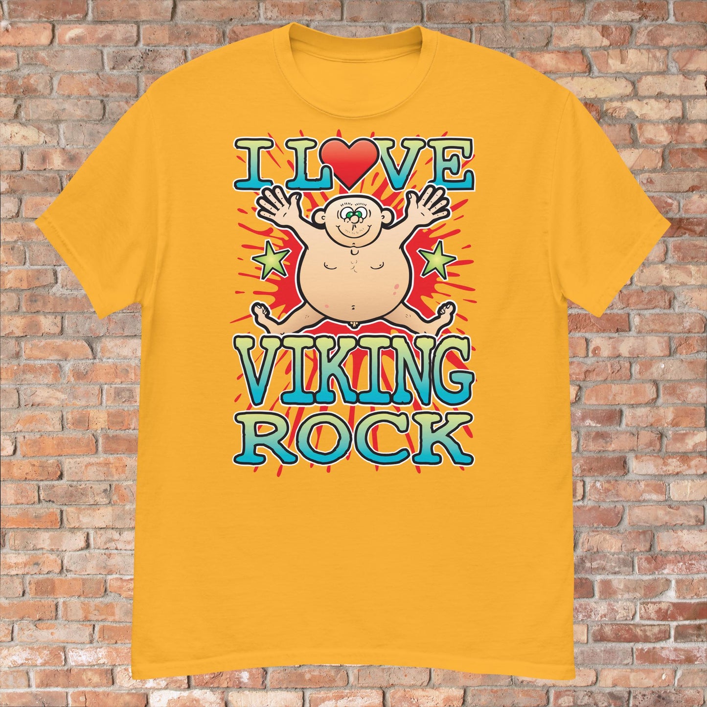 Viking Rock Cotton Love Music T-Shirt