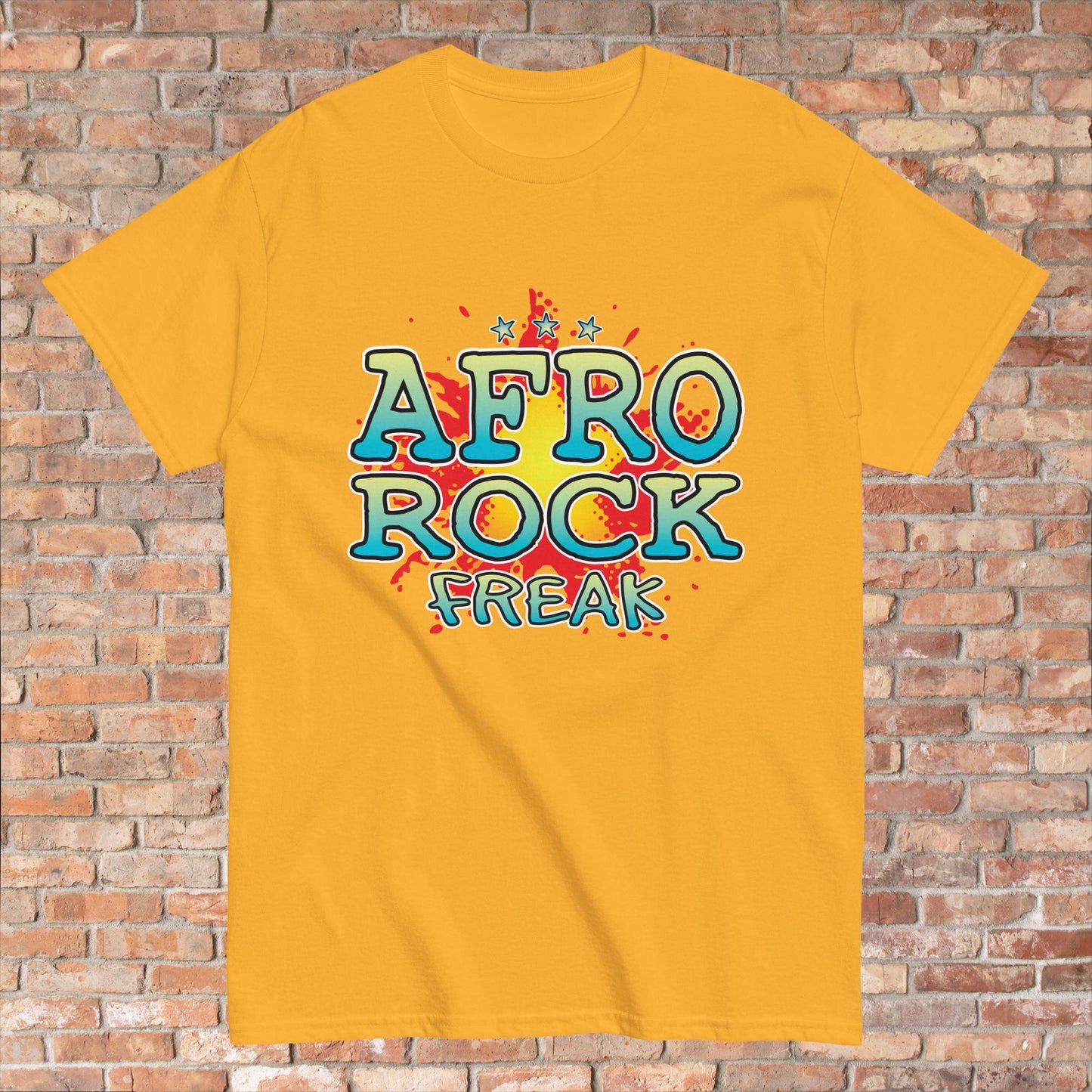 Afro Rock Cotton T-Shirt