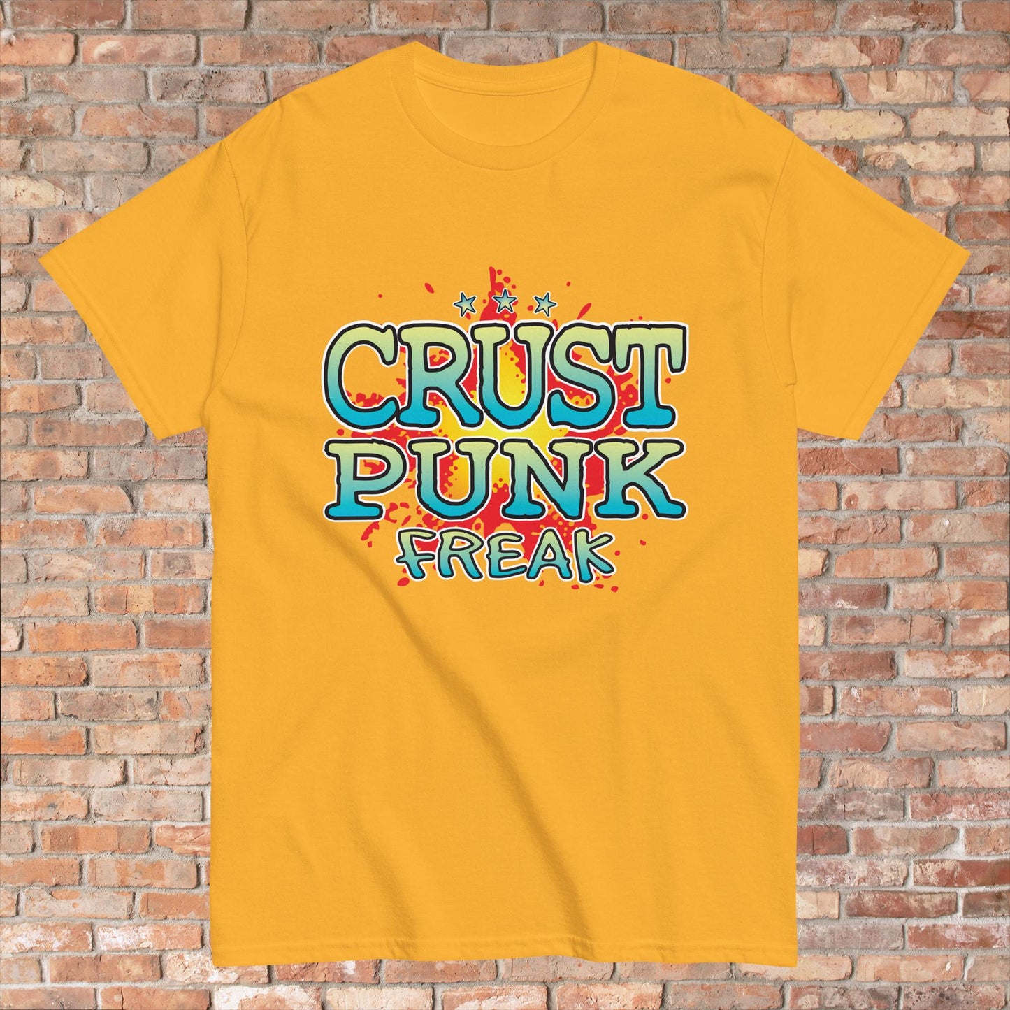 Crust Punk Cotton T-Shirt