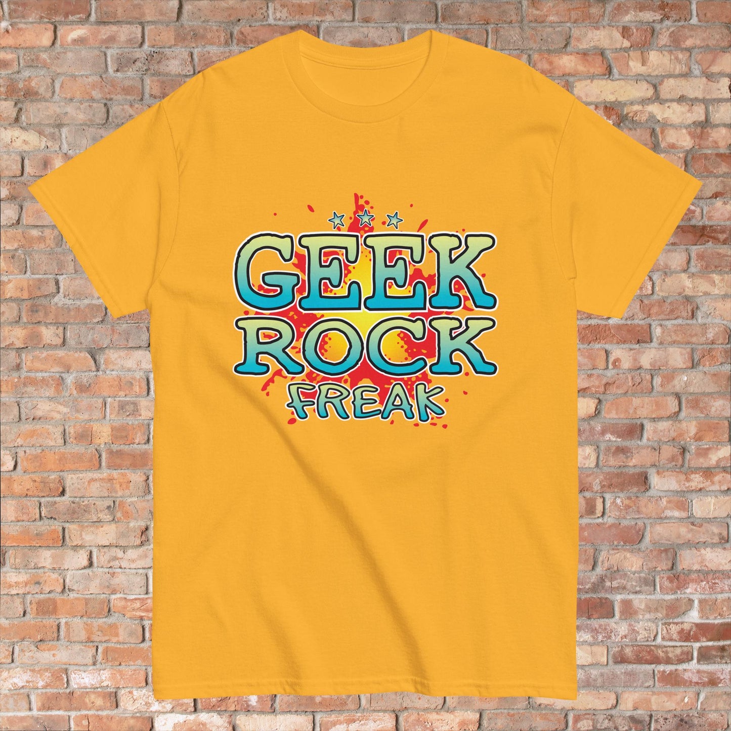 Geek Rock Cotton T-Shirt