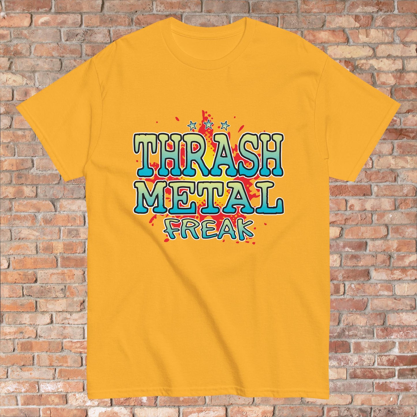 Thrash Metal Cotton T-Shirt