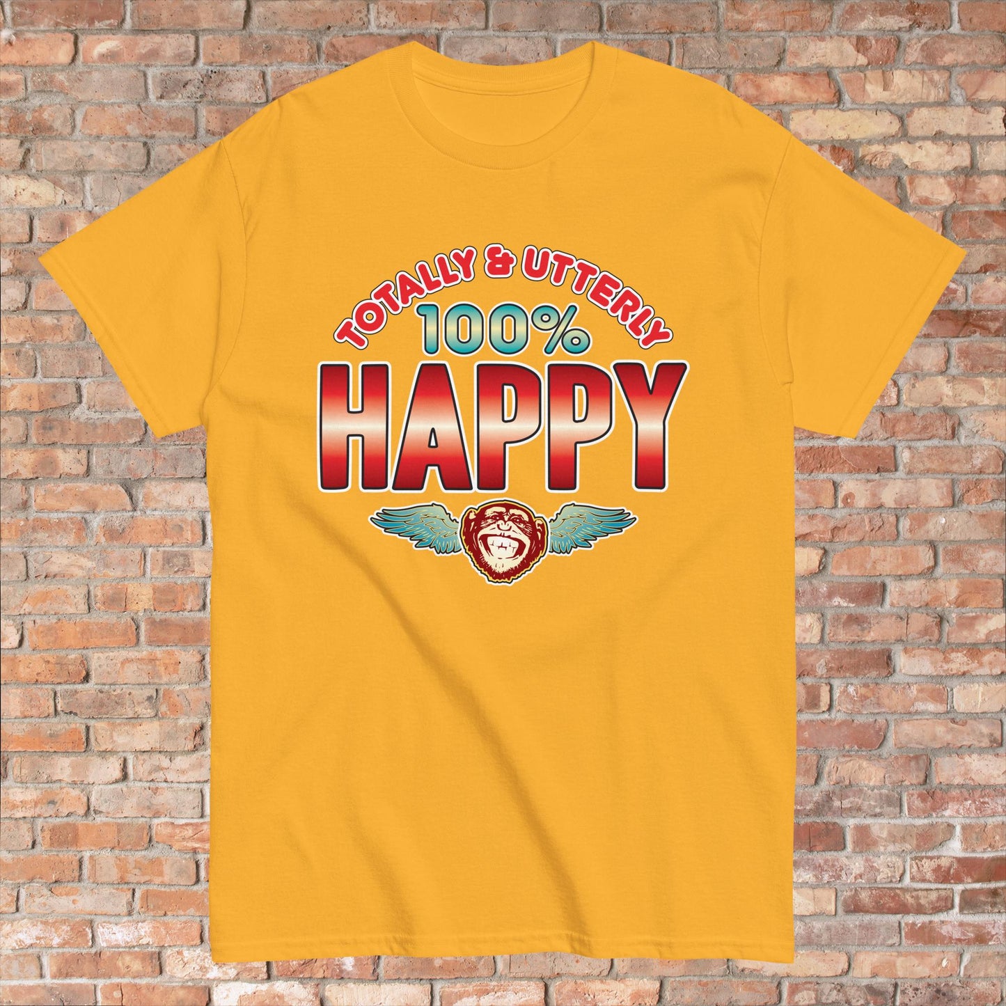 Happy 100% Sugar Tag Cotton Unisex T-Shirt