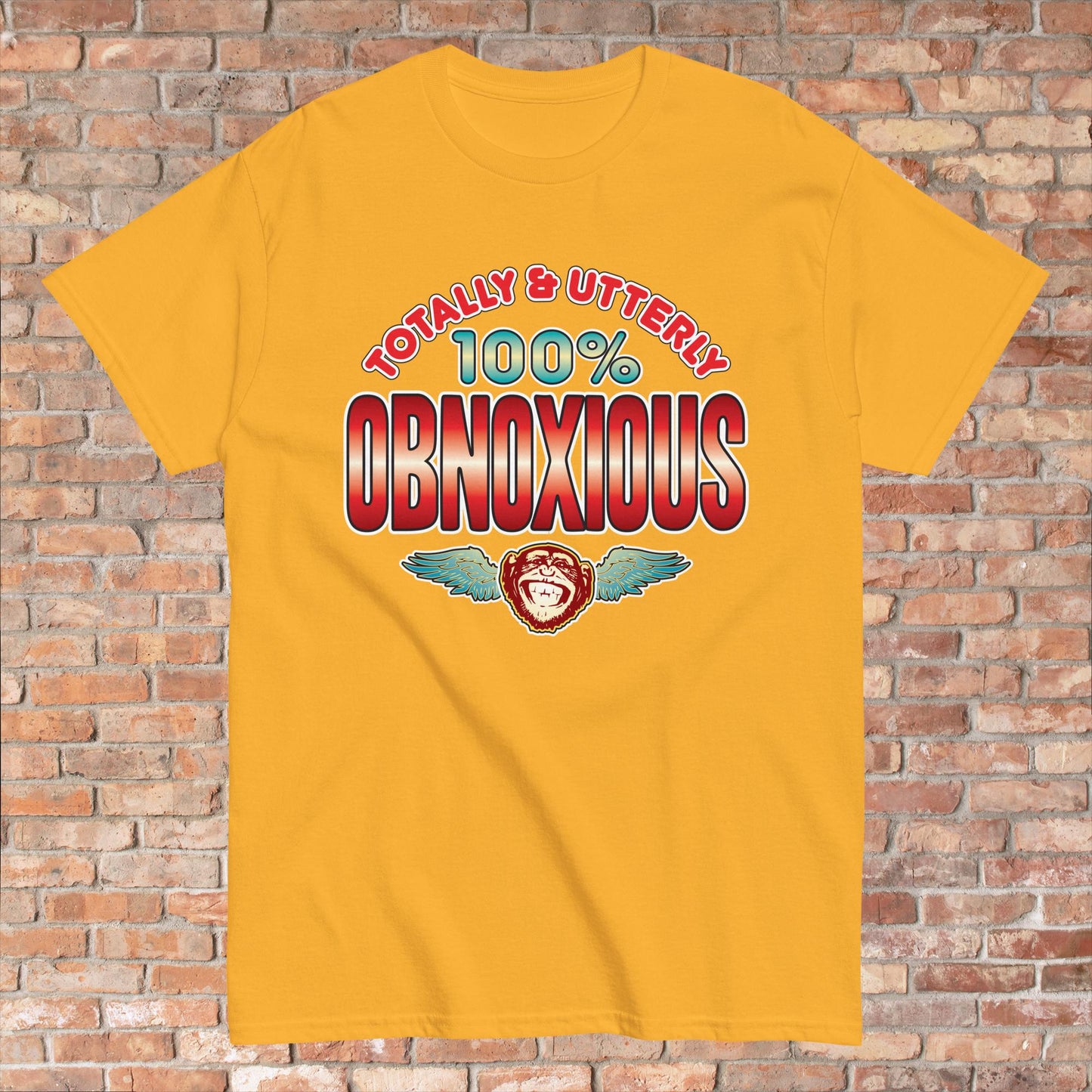 Obnoxious 100% Sugar Tag Cotton T-Shirt