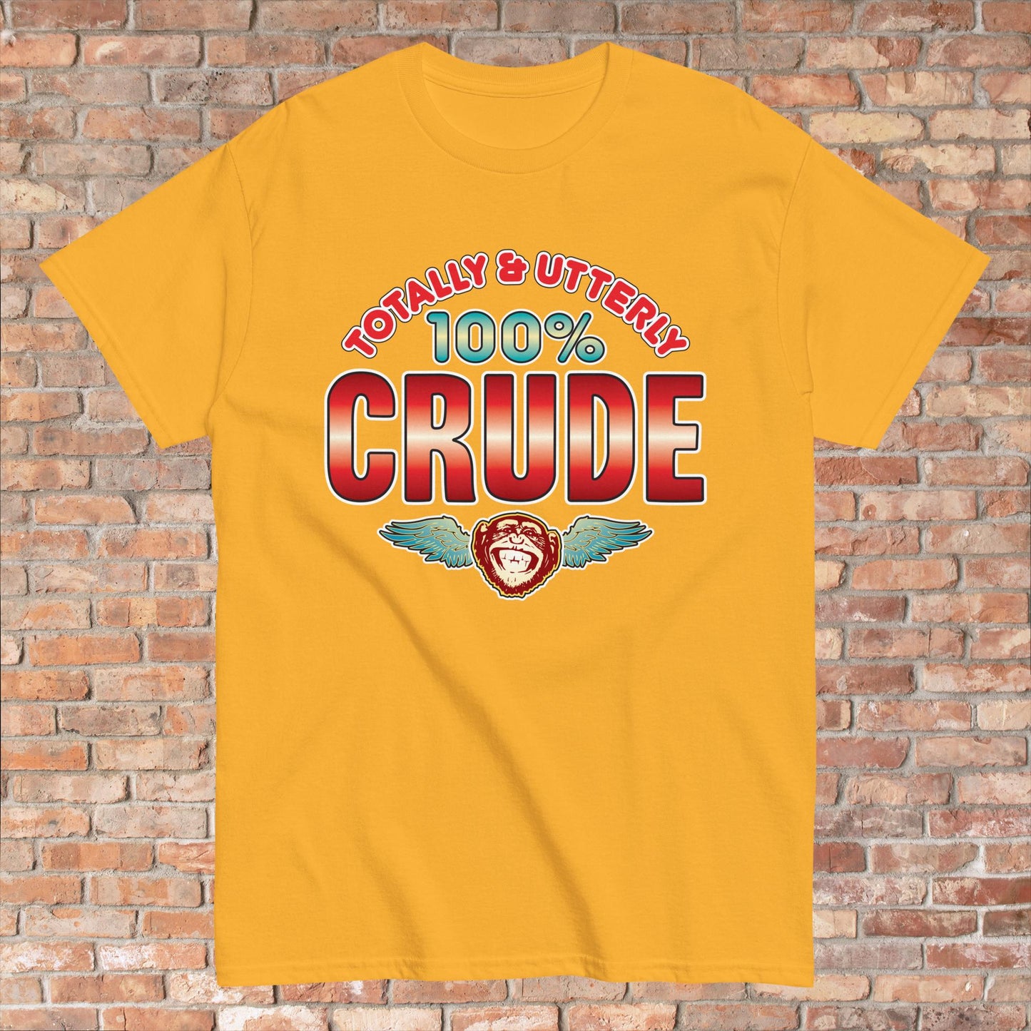 Crude 100% Sugar Tag Cotton T-Shirt