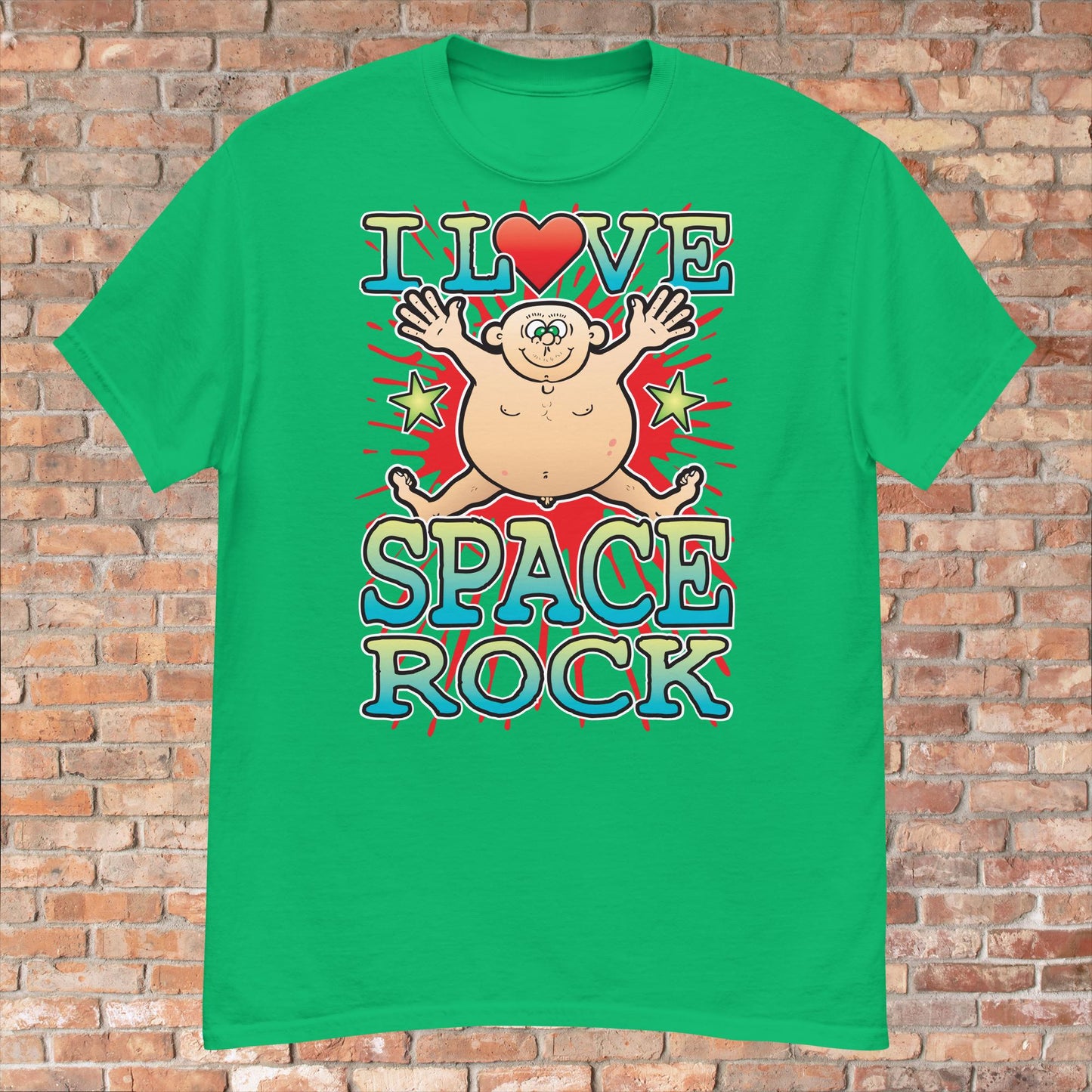 Space Rock Cotton Love Music T-Shirt