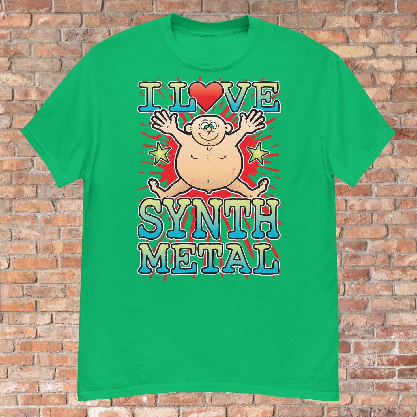 Synth Metal Cotton Love Music T-Shirt