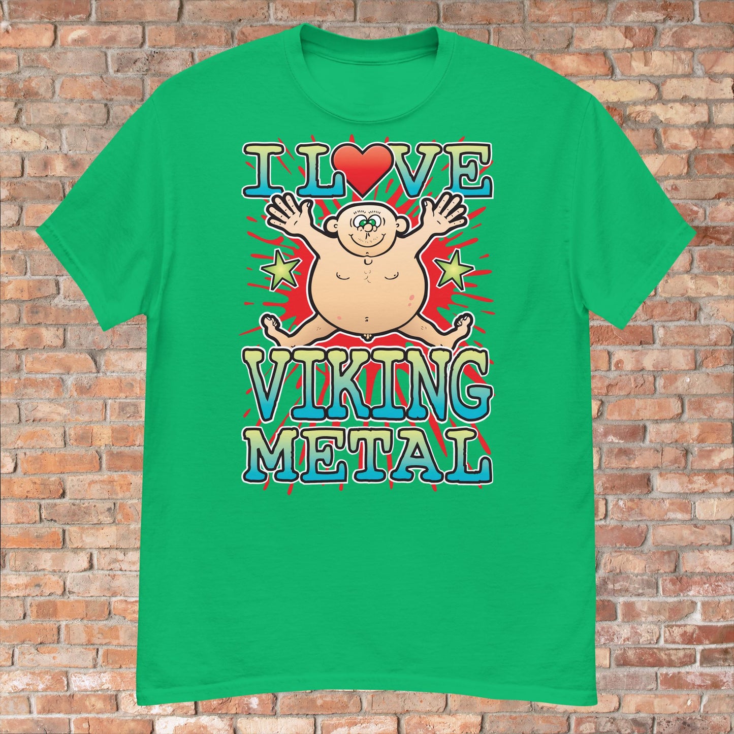 Viking Metal Cotton Love Music T-Shirt