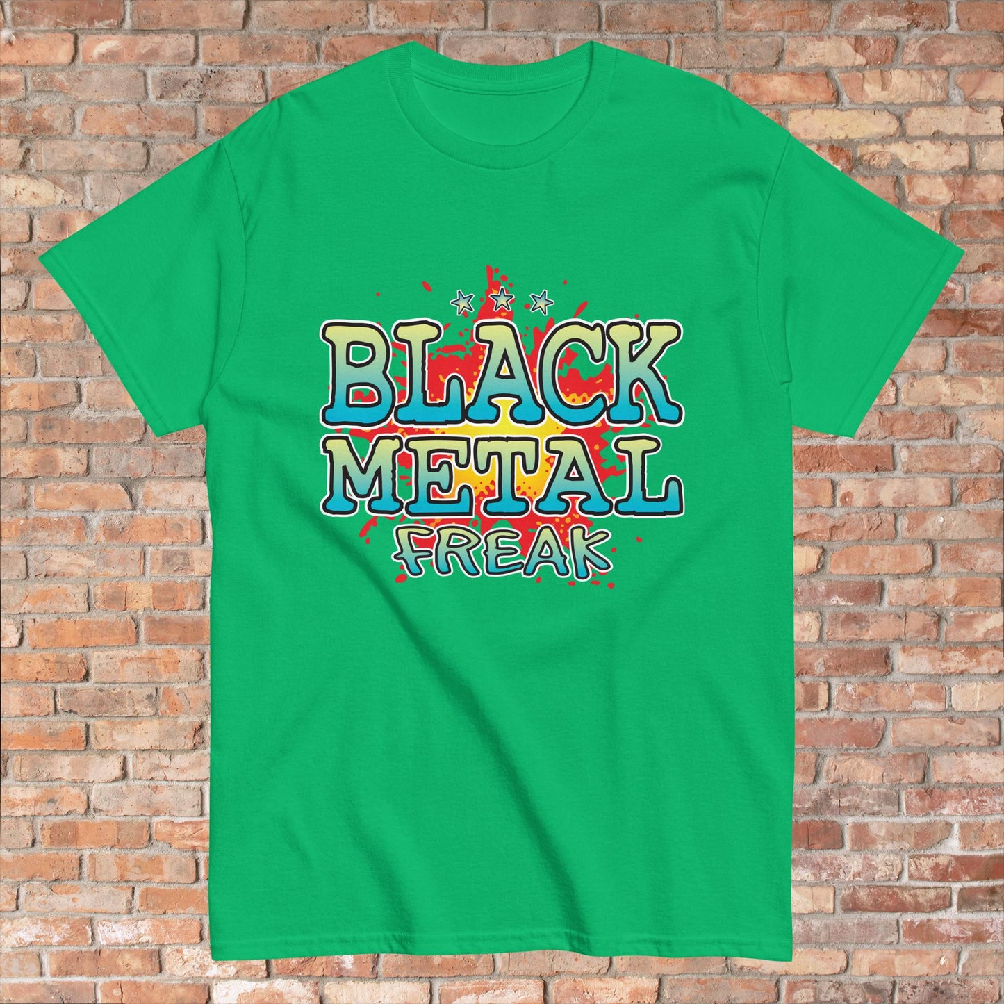 Black Metal Cotton T-Shirt