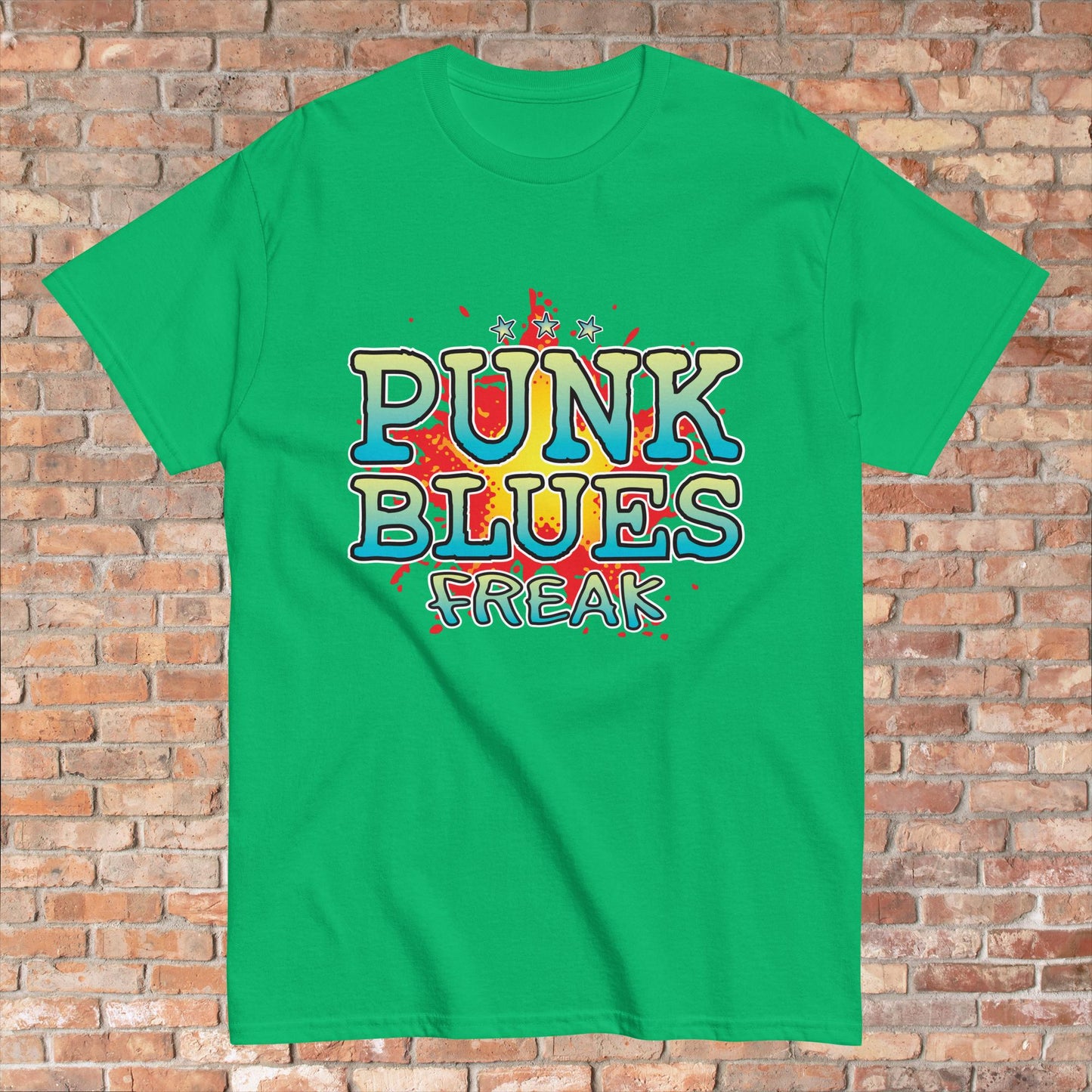 Punk Blues Cotton T-Shirt