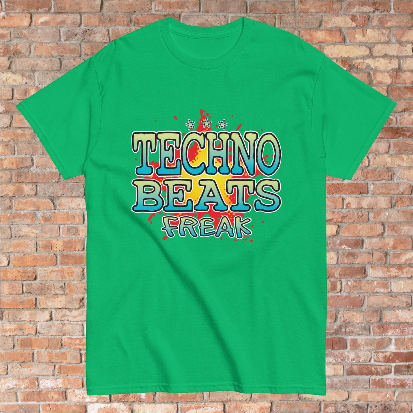 Techno Beats Cotton T-Shirt
