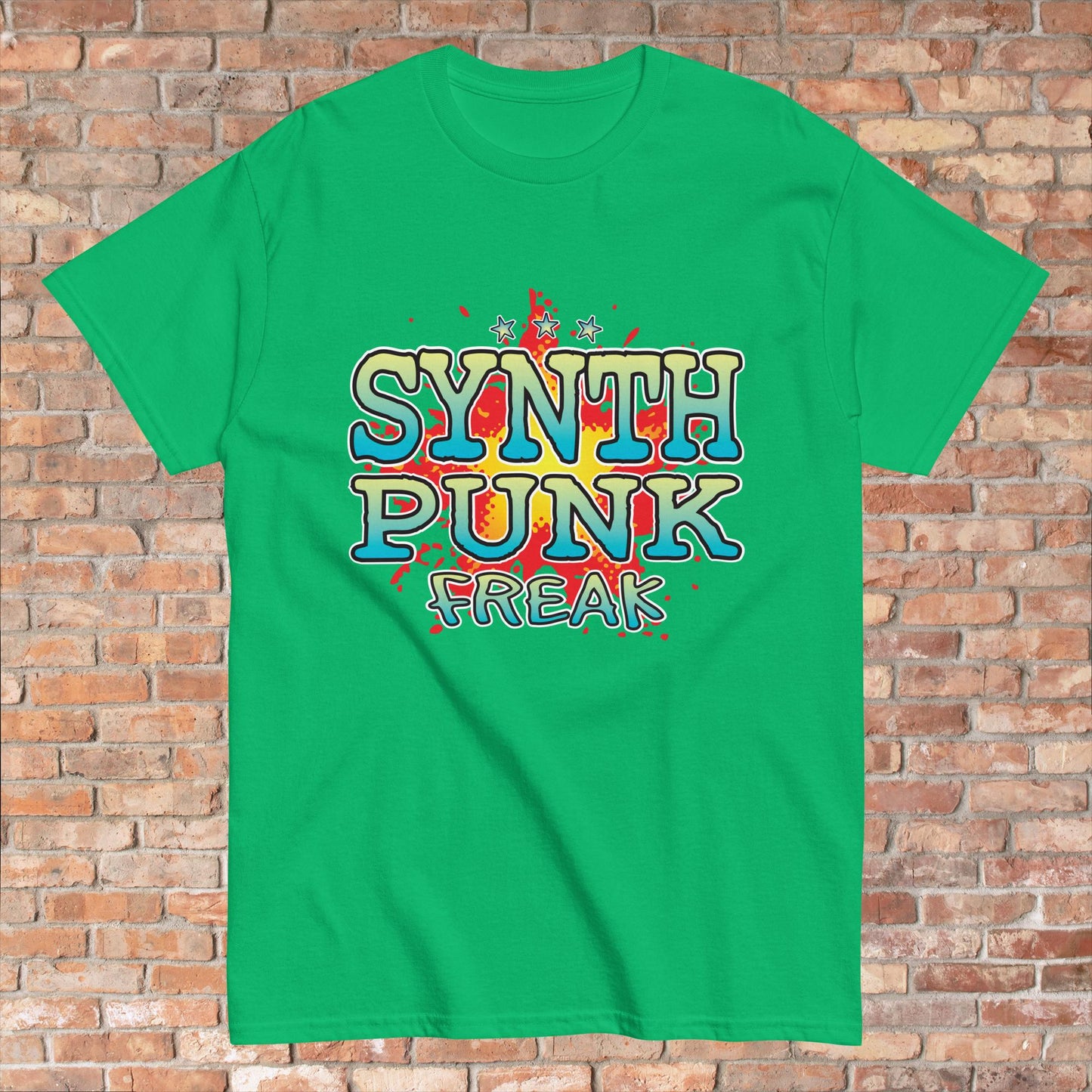 Synth Punk Cotton T-Shirt