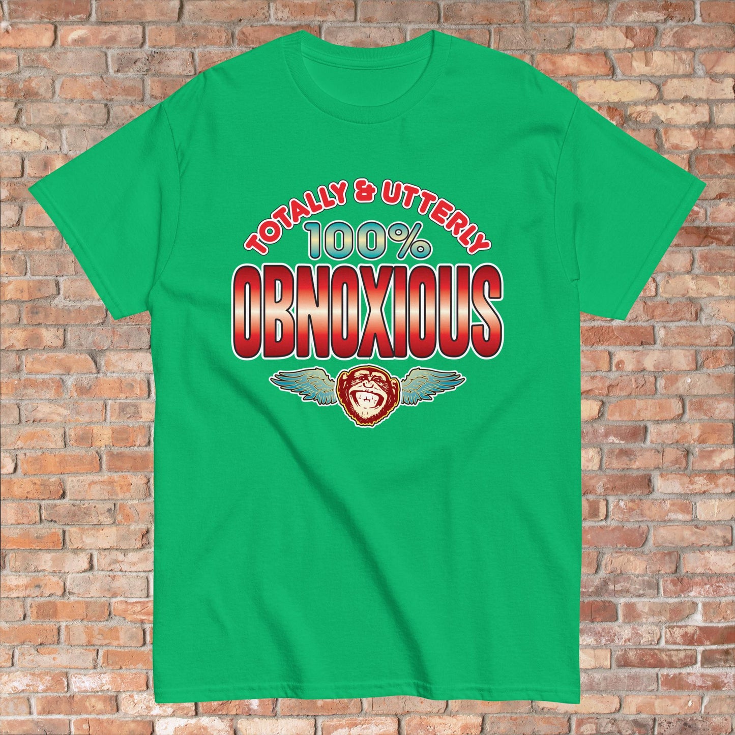 Obnoxious 100% Sugar Tag Cotton T-Shirt