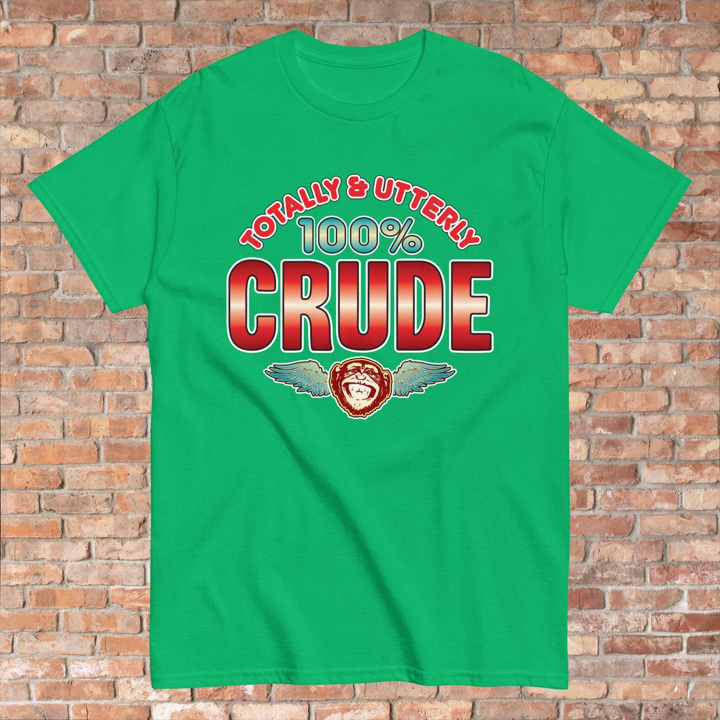Crude 100% Sugar Tag Cotton T-Shirt