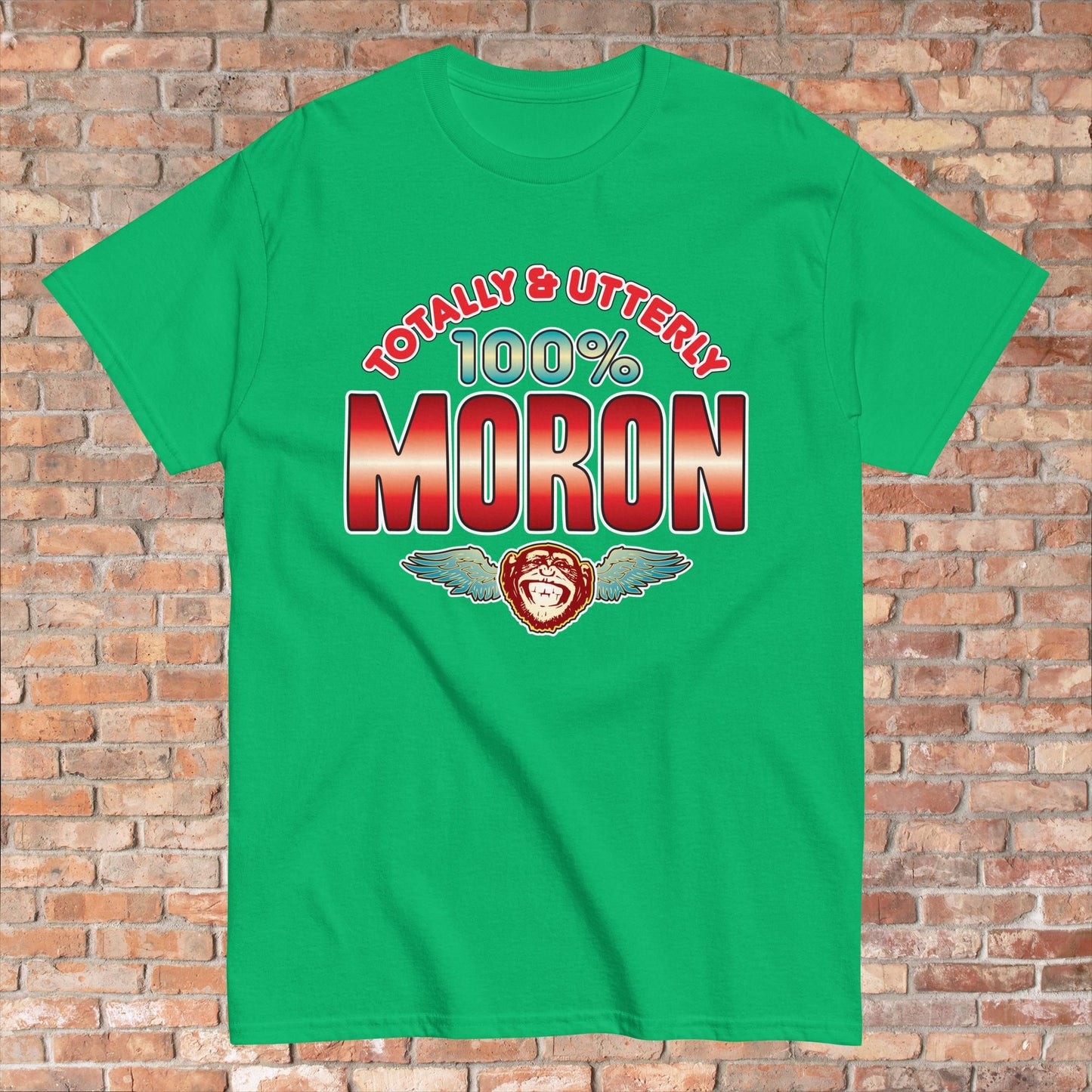 Moron 100% Sugar Tag Cotton T-Shirt