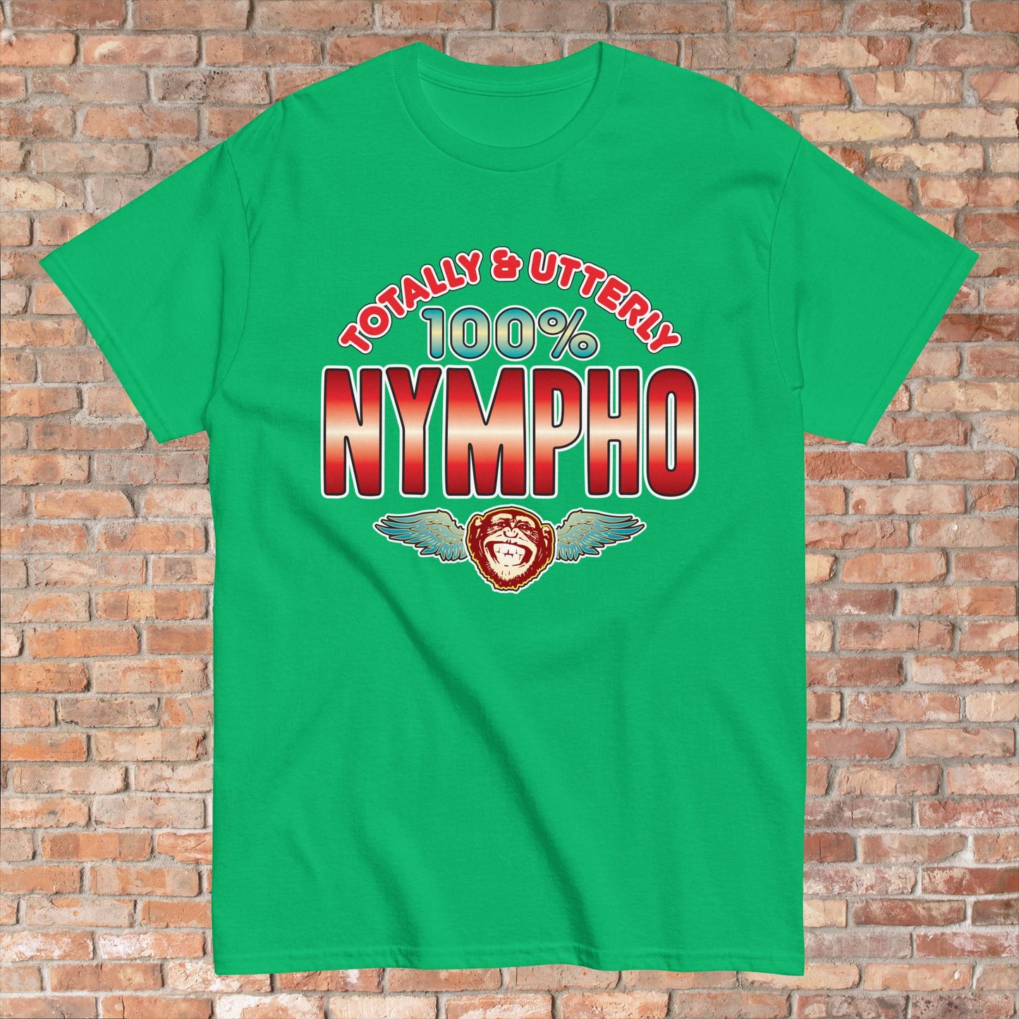 Nympho 100% Sugar Tag Cotton T-Shirt