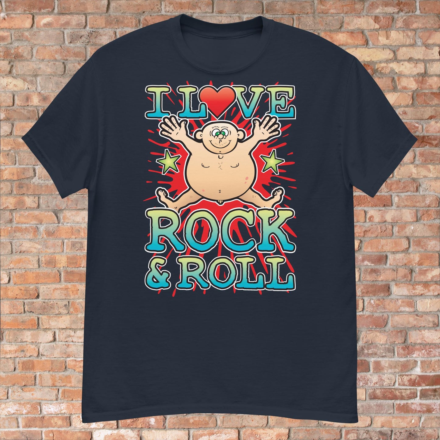 Rock & Roll Cotton Love Music T-Shirt