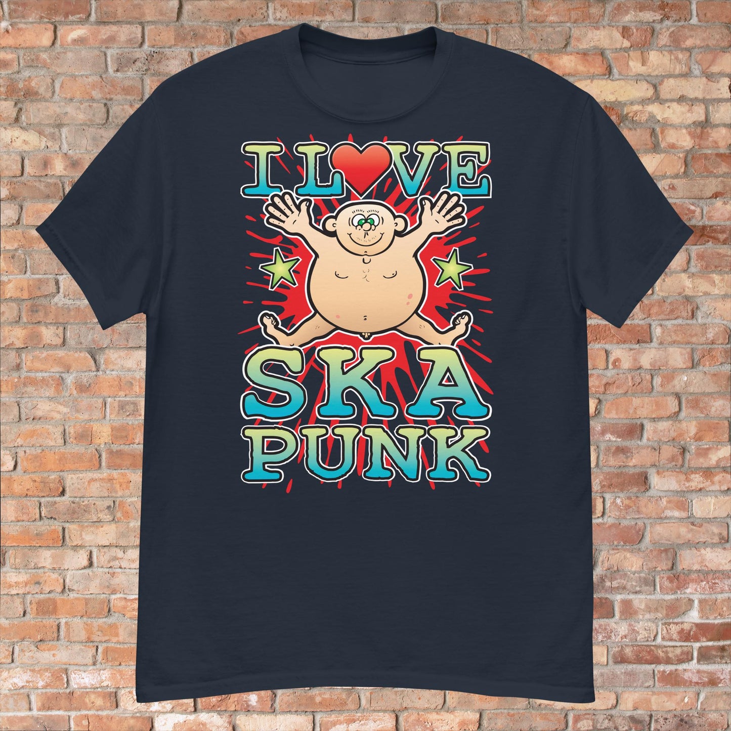 Ska Punk Cotton Love Music T-Shirt