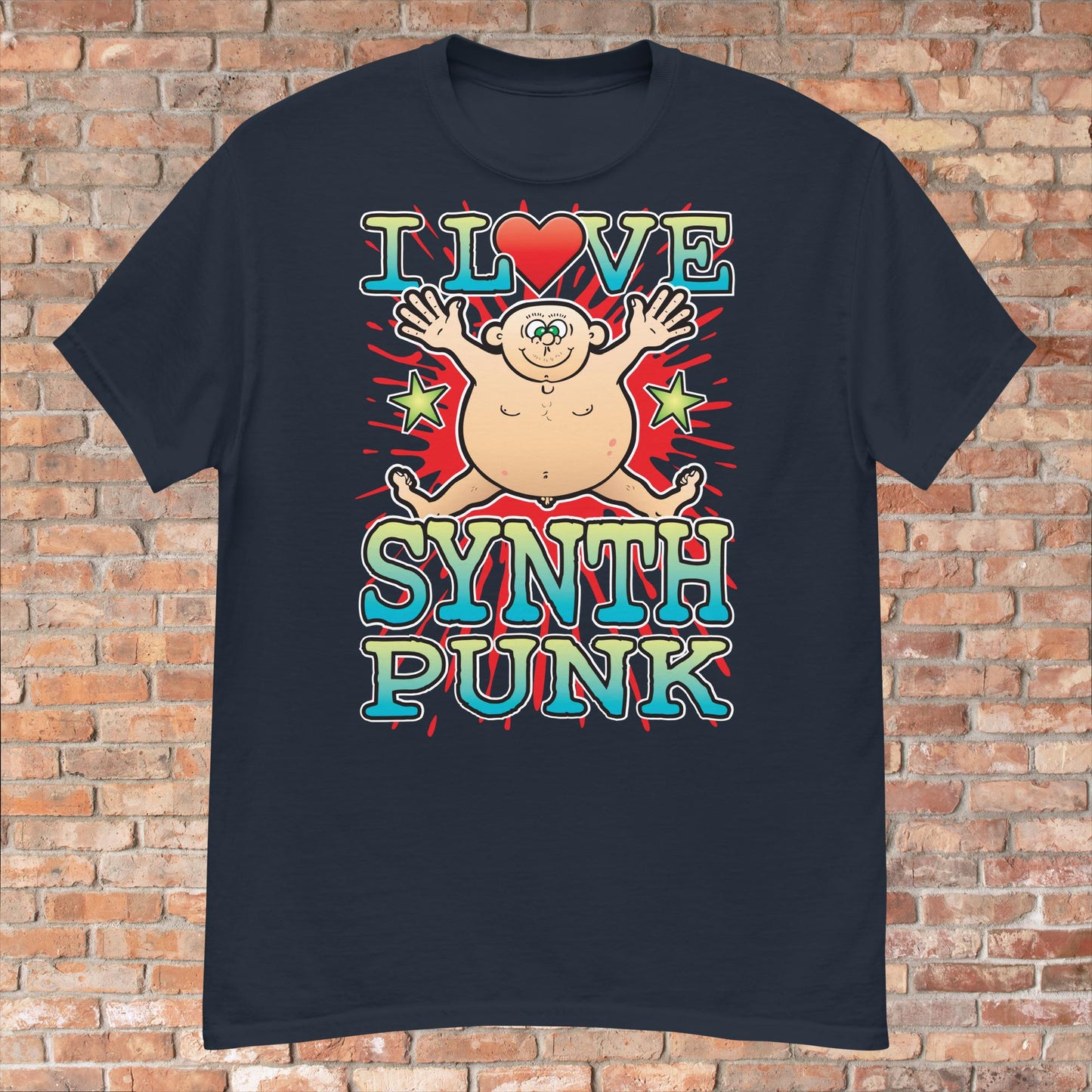 Synth Punk Cotton Love Music T-Shirt