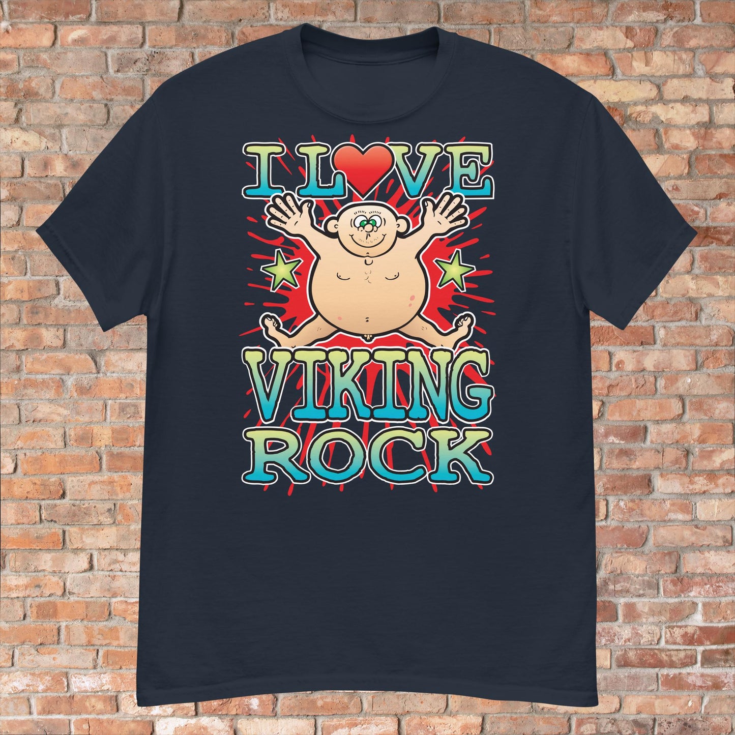 Viking Rock Cotton Love Music T-Shirt
