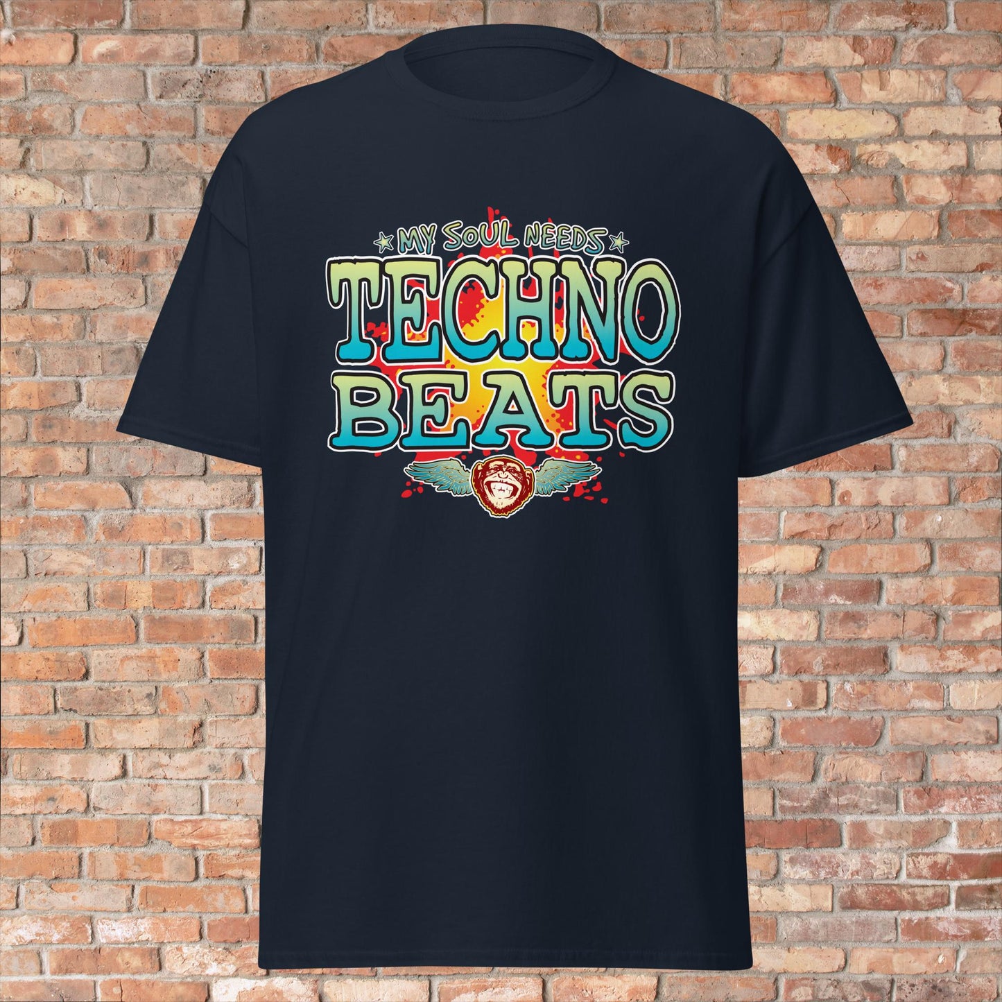 Techno Beats Classic Unisex T-Shirt