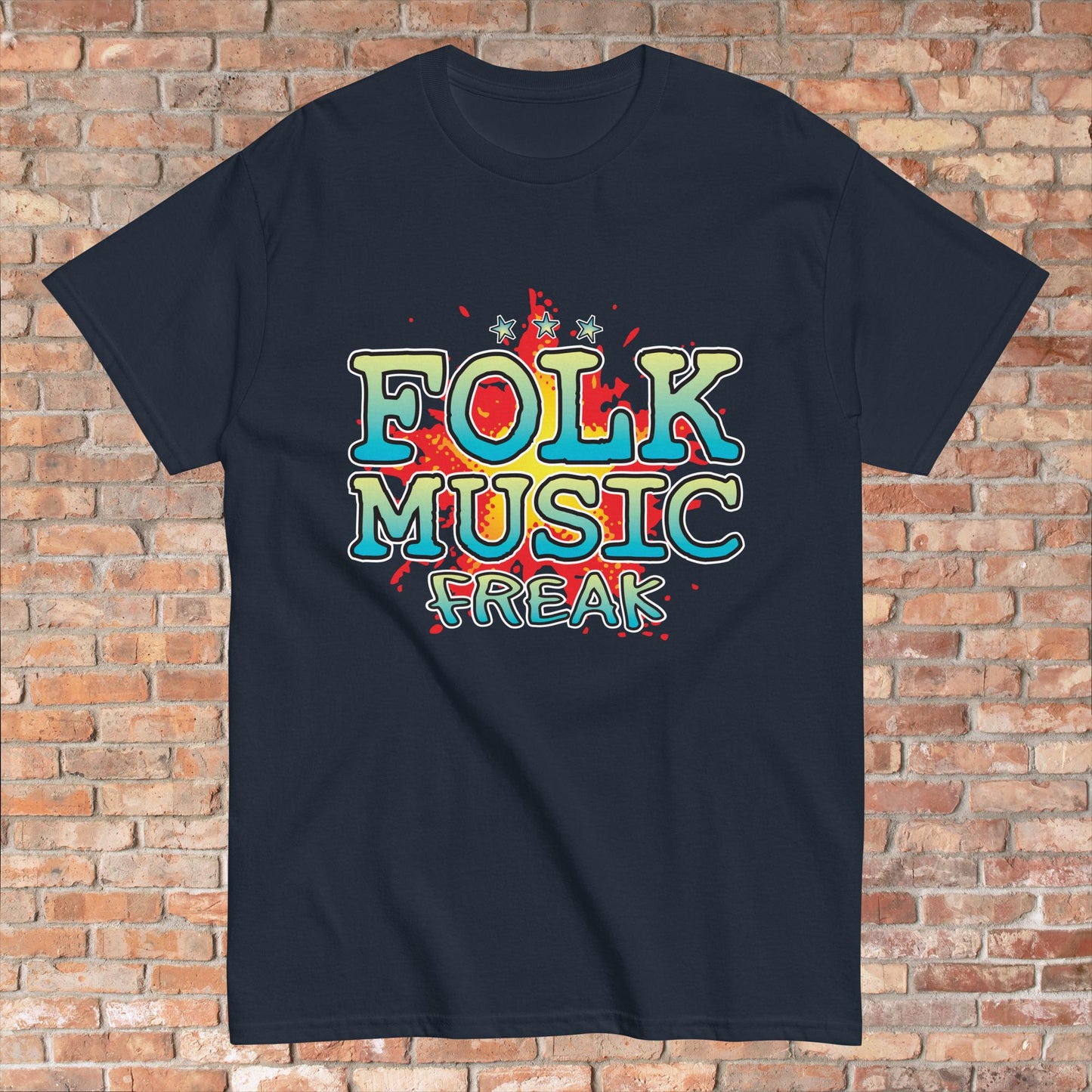 Folk Music Cotton T-Shirt