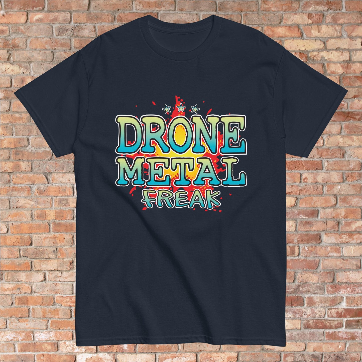 Drone Metal Cotton T-Shirt