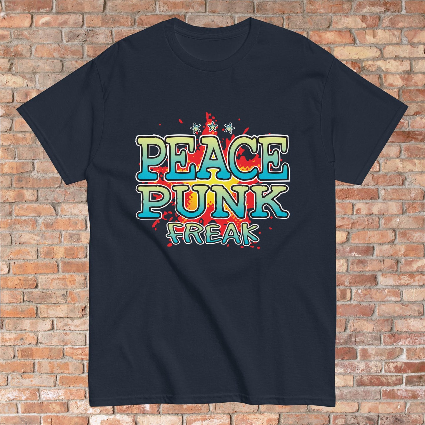 Peace Punk Cotton T-Shirt