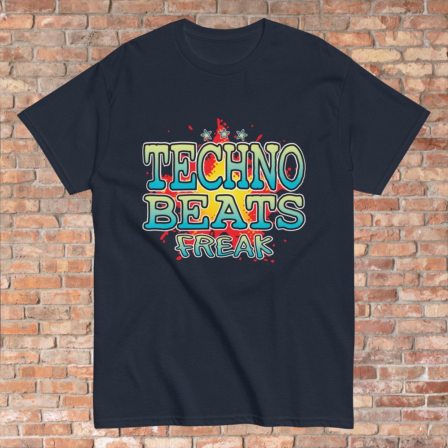 Techno Beats Cotton T-Shirt