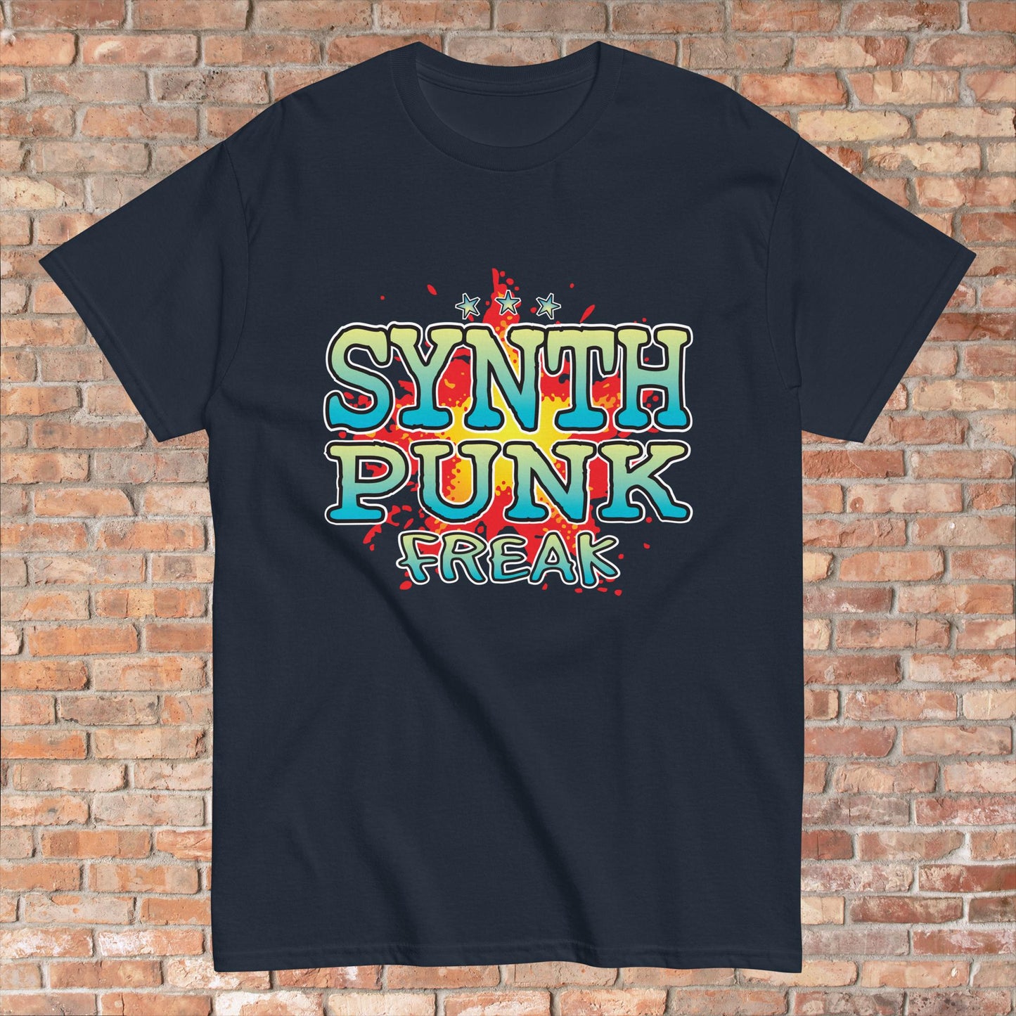 Synth Punk Cotton T-Shirt