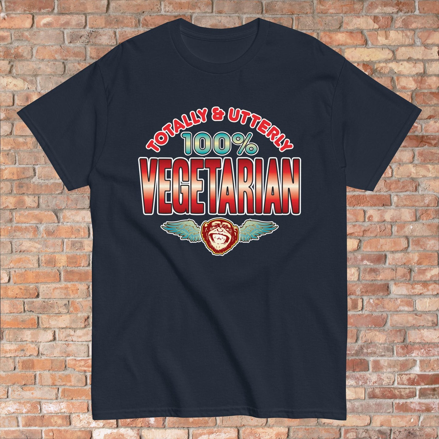 Vegetarian 100% Sugar Tag Cotton T-Shirt