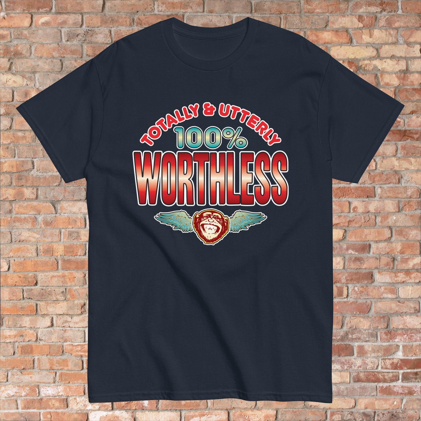 Worthless 100% Sugar Tag Cotton T-Shirt