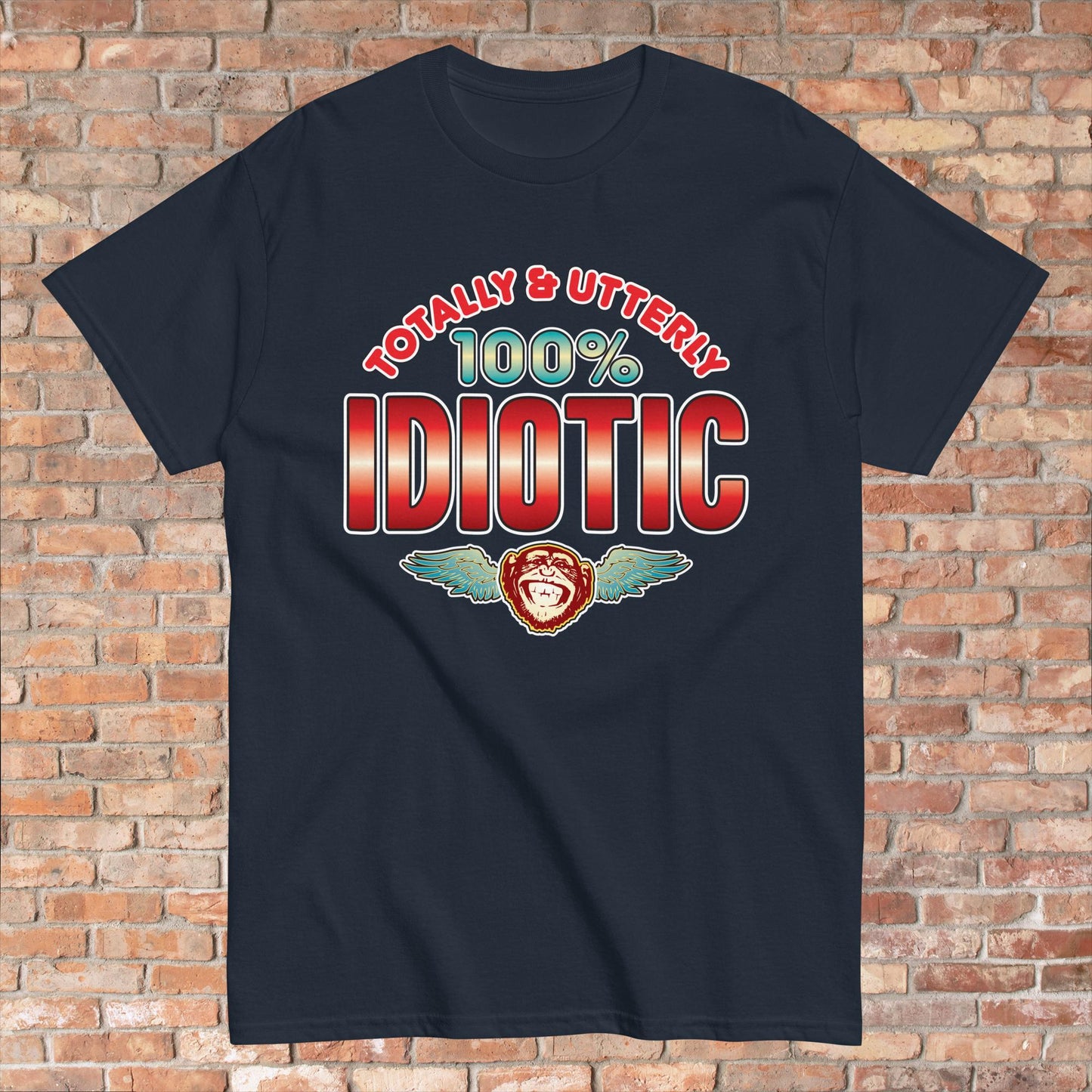 Idiotic 100% Sugar Tag Cotton T-Shirt