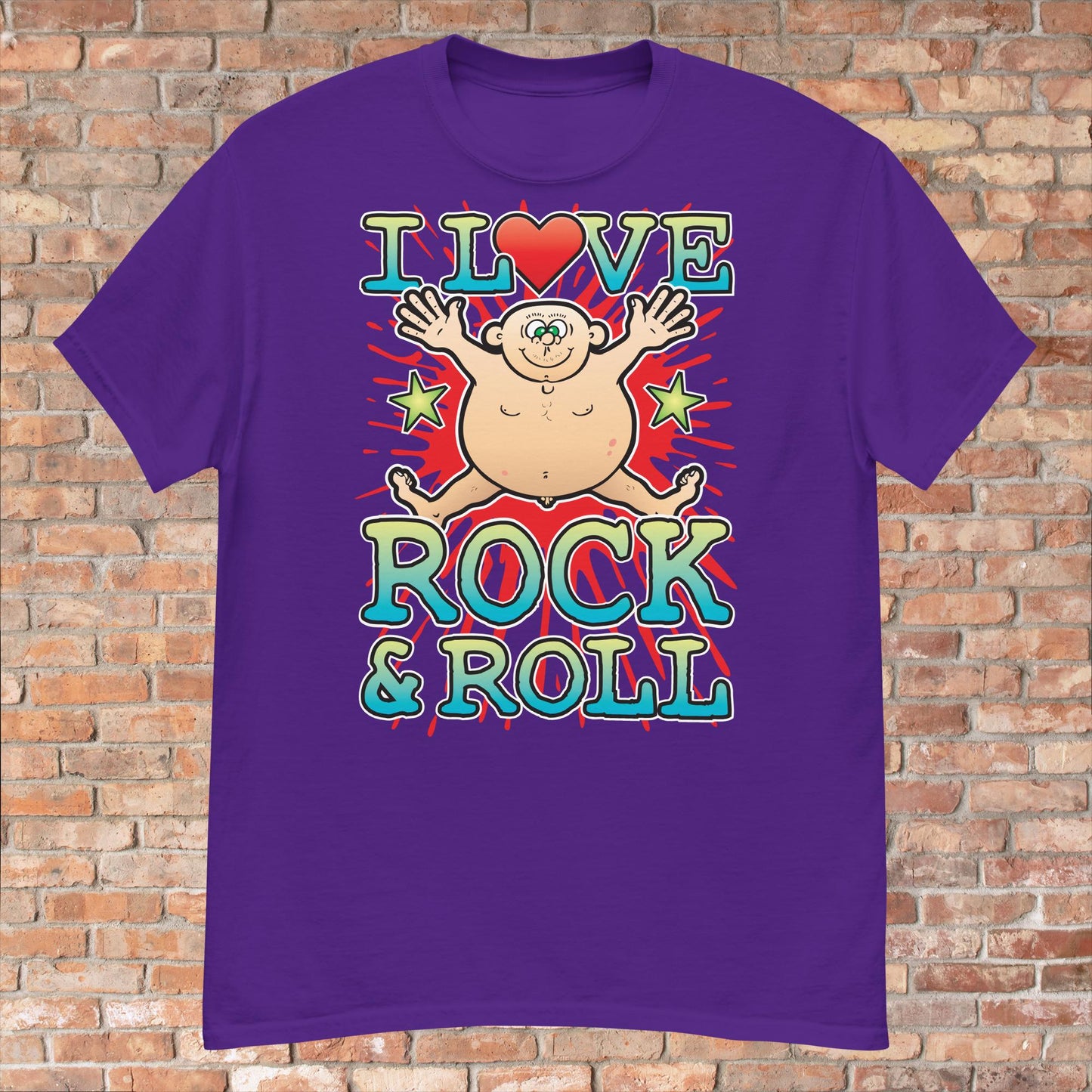 Rock & Roll Cotton Love Music T-Shirt