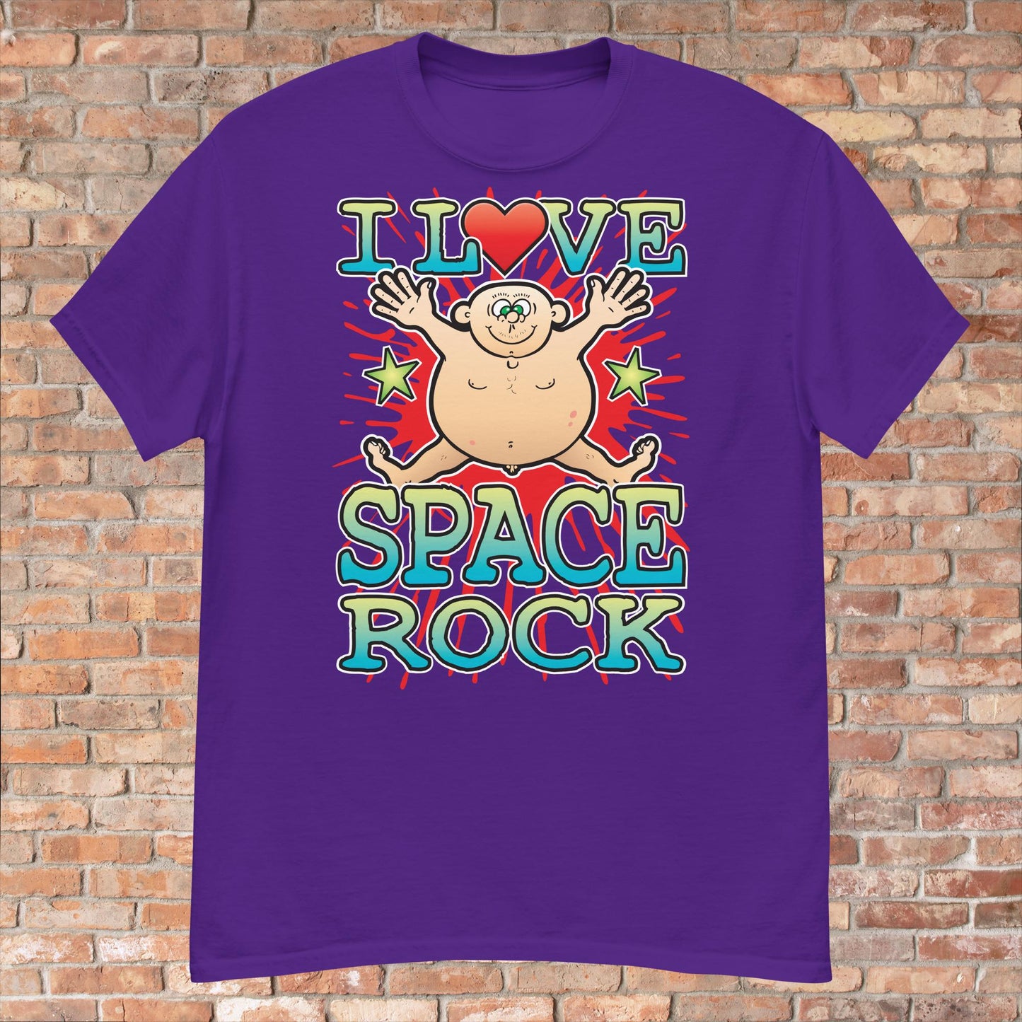 Space Rock Cotton Love Music T-Shirt