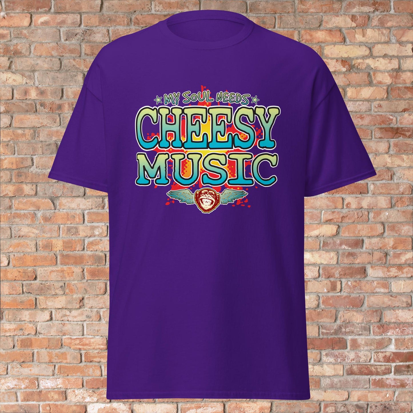 Cheesy Music Classic Unisex T-Shirt