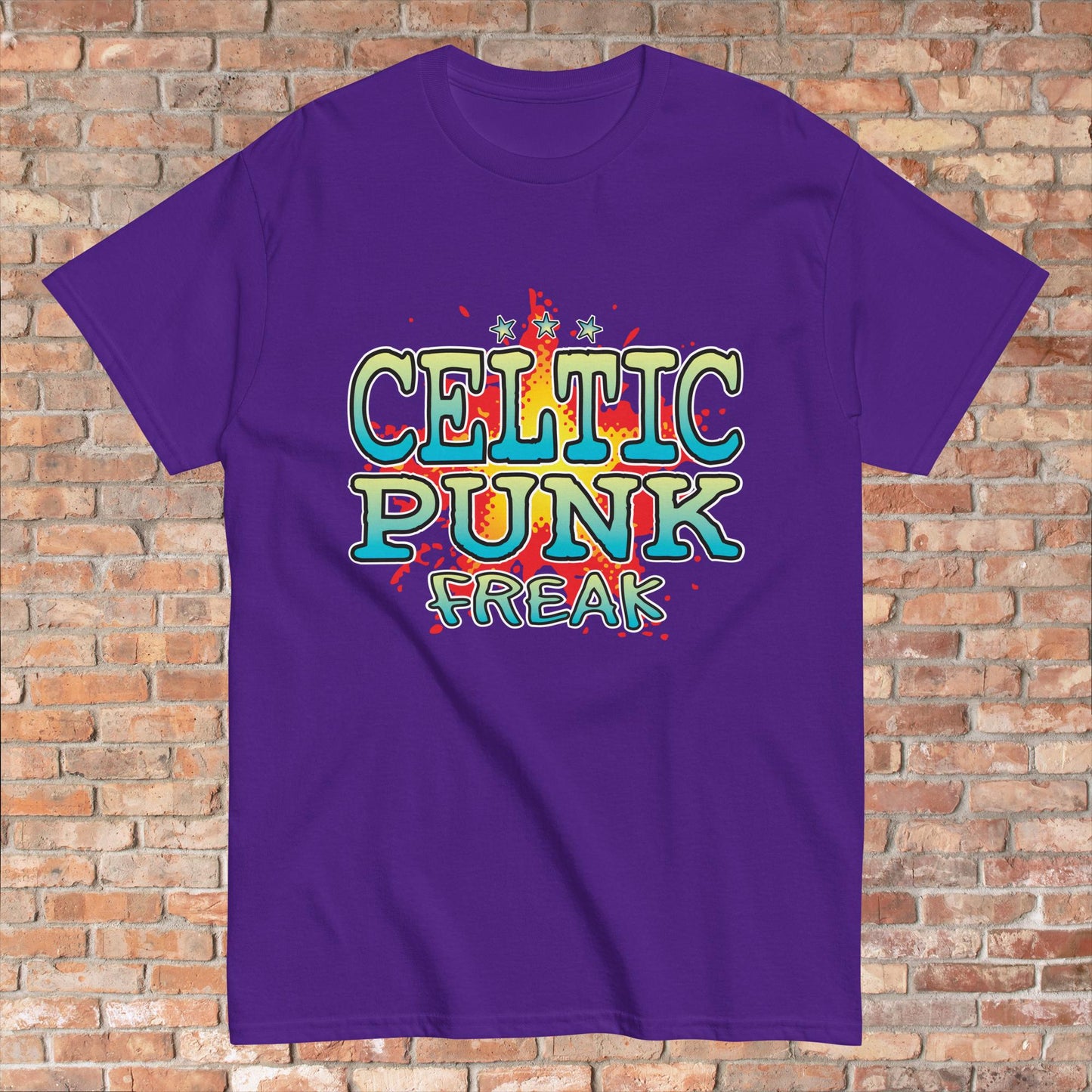 Celtic Punk Cotton T-Shirt