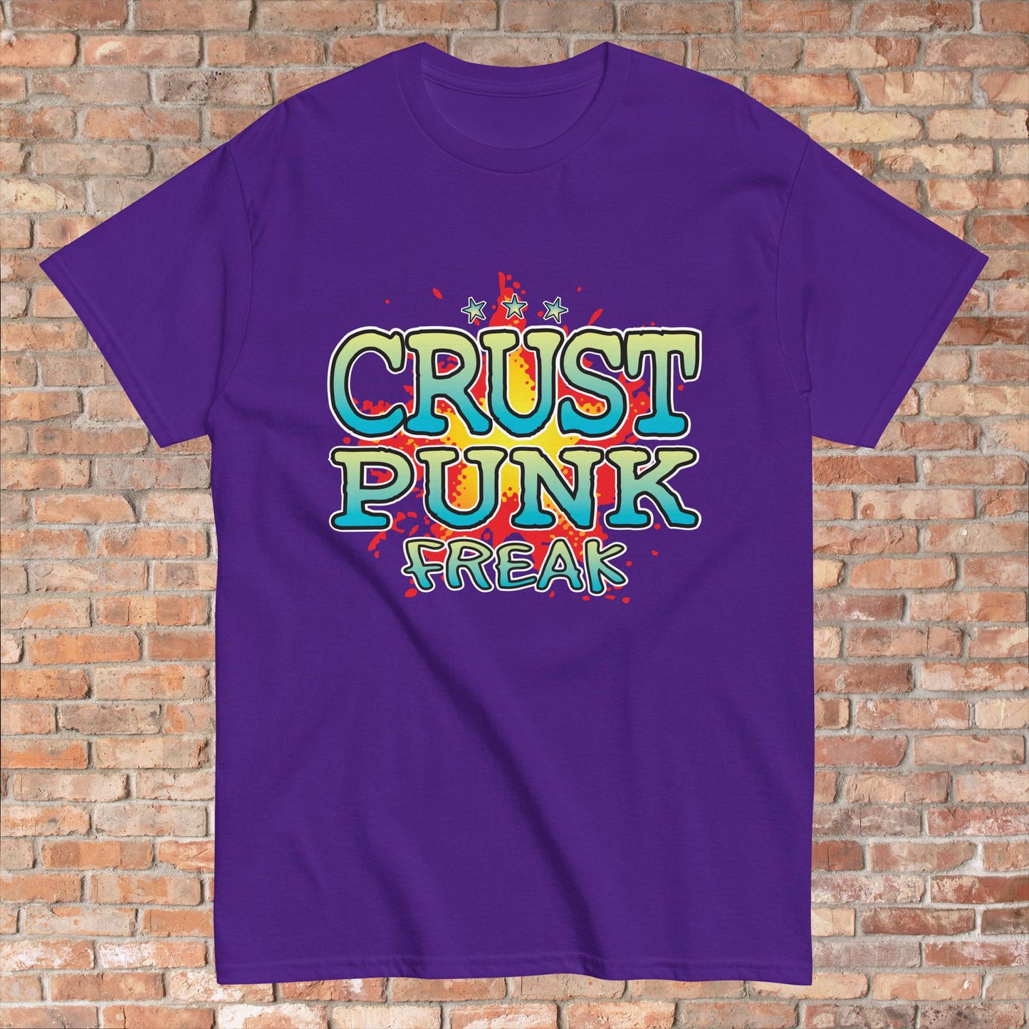 Crust Punk Cotton T-Shirt