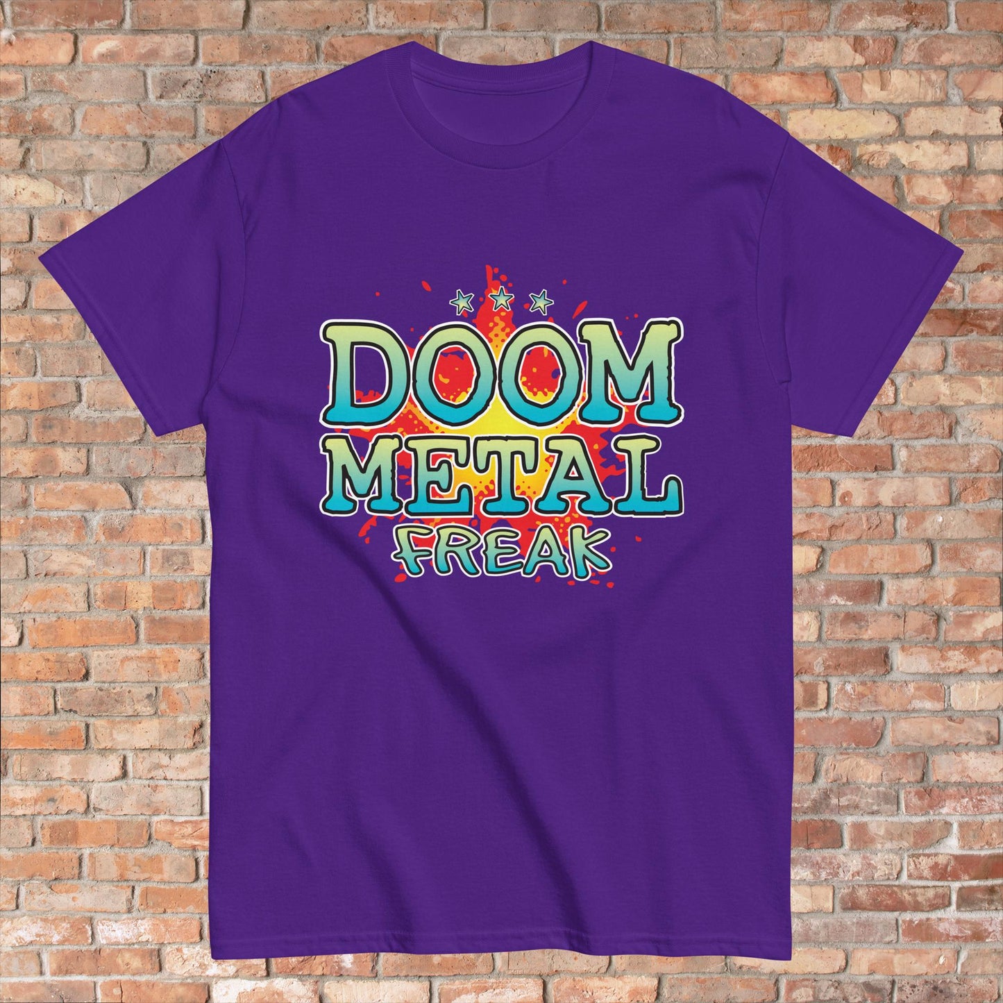 Doom Metal Cotton T-Shirt
