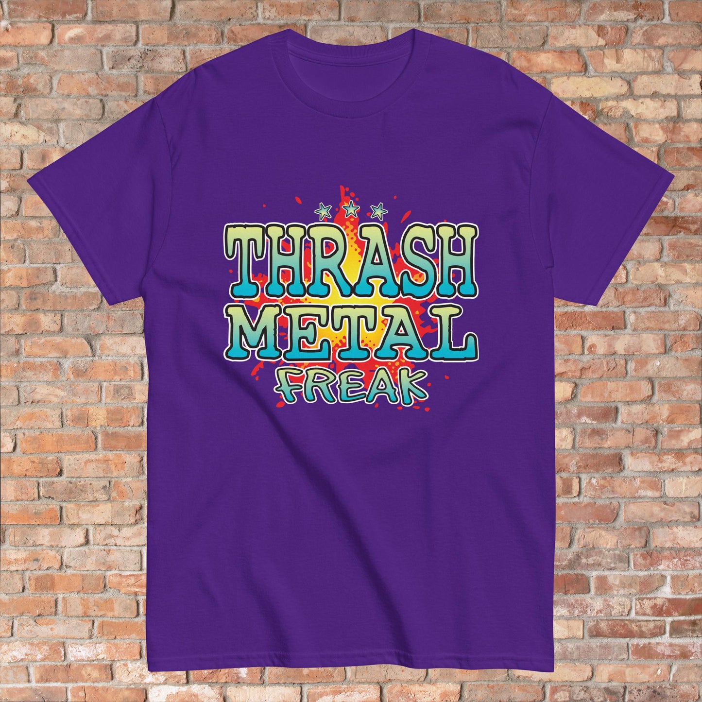 Thrash Metal Cotton T-Shirt