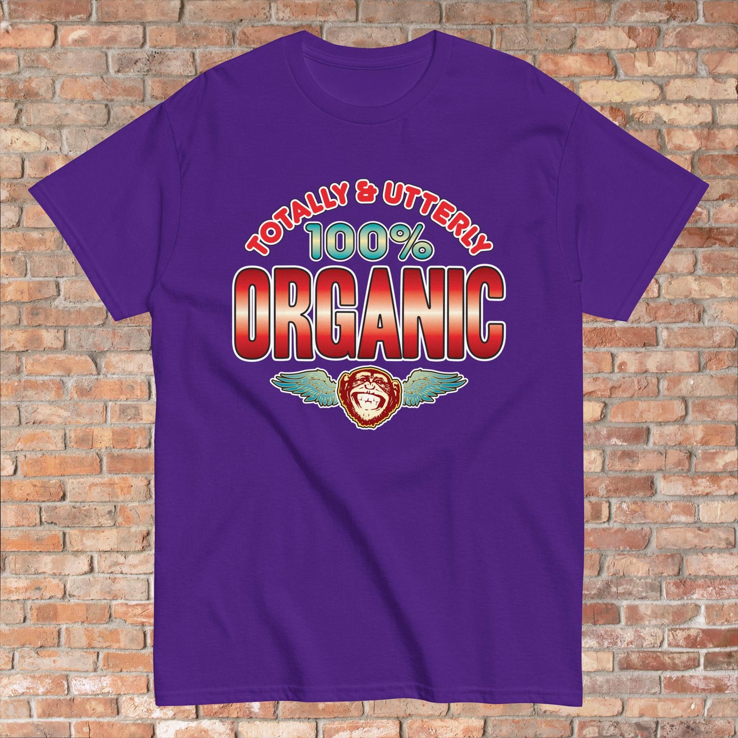 Organic 100% Sugar Tag Cotton T-Shirt