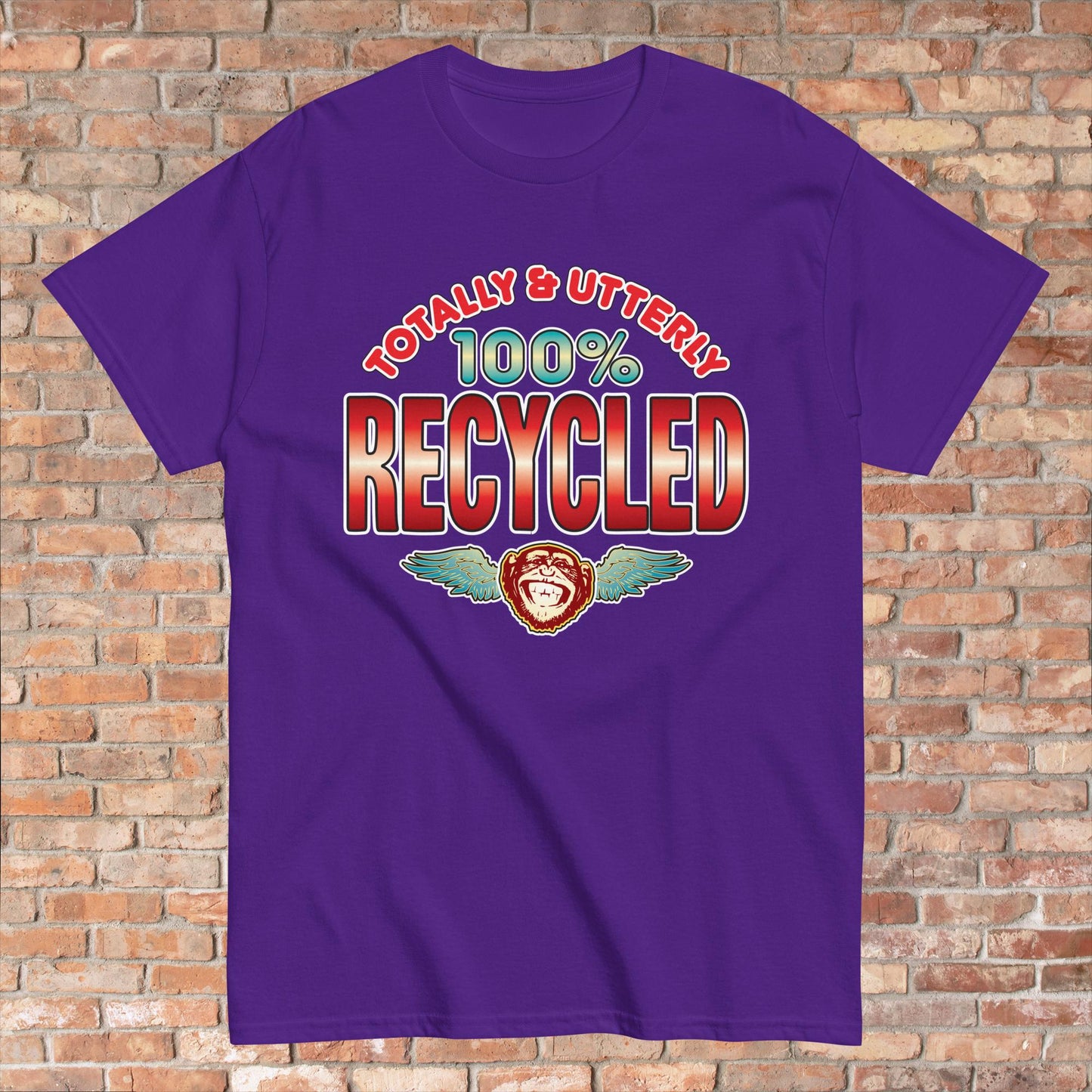 Recycled 100% Sugar Tag Cotton T-Shirt