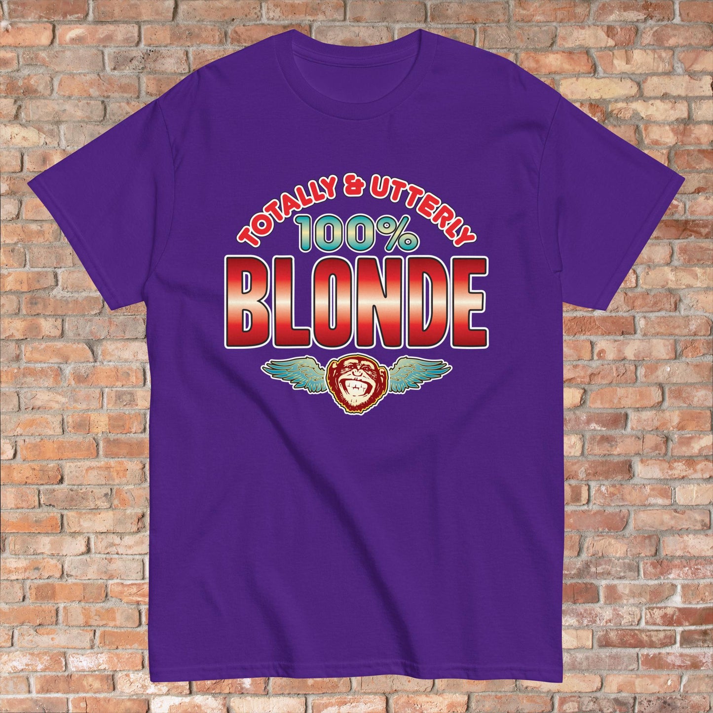Blonde 100% Sugar Tag Cotton T-Shirt