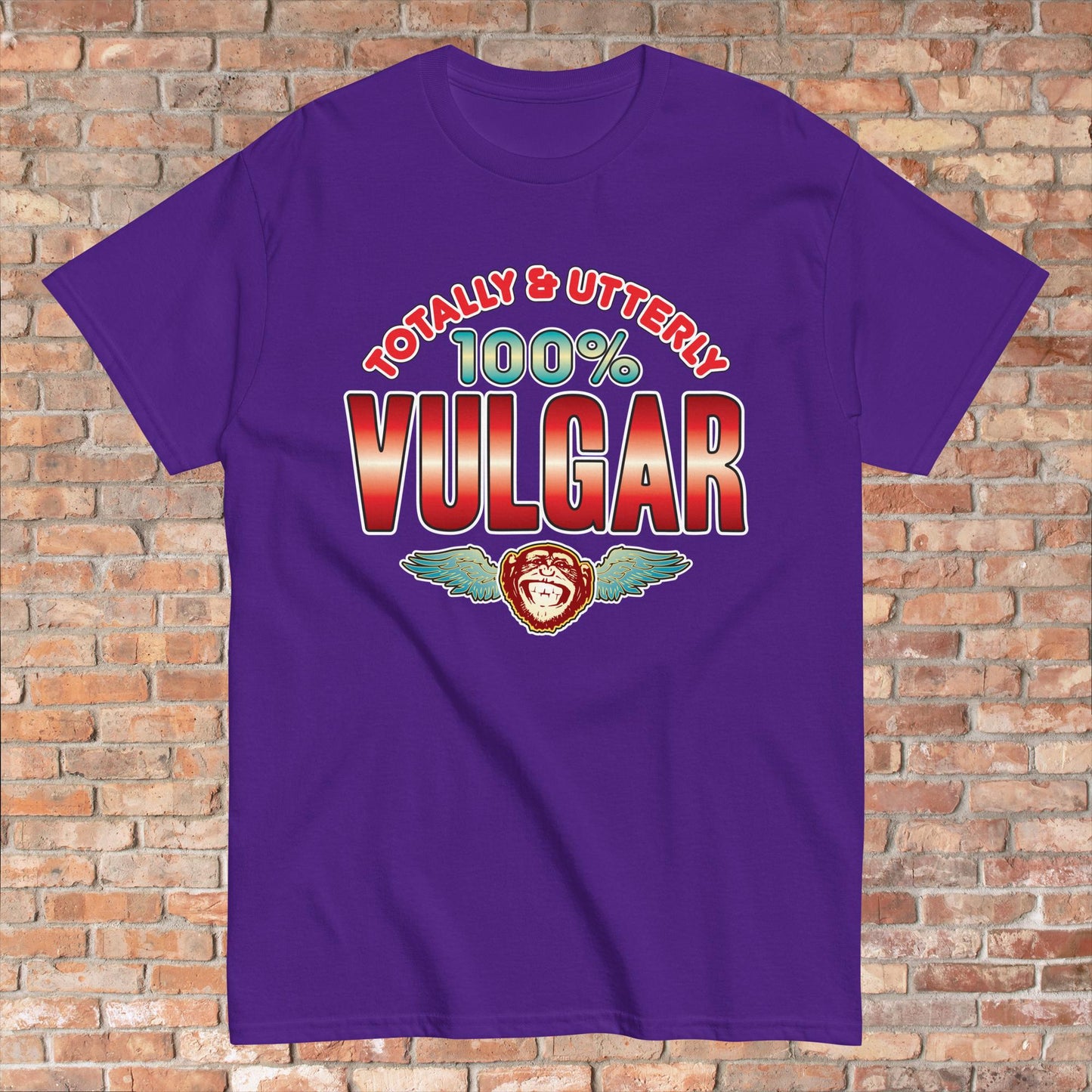 Vulgar 100% Sugar Tag Cotton T-Shirt