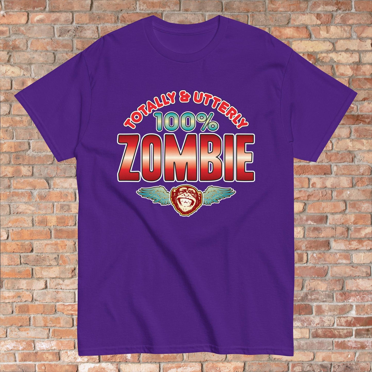 Zombie 100% Sugar Tag Cotton T-Shirt
