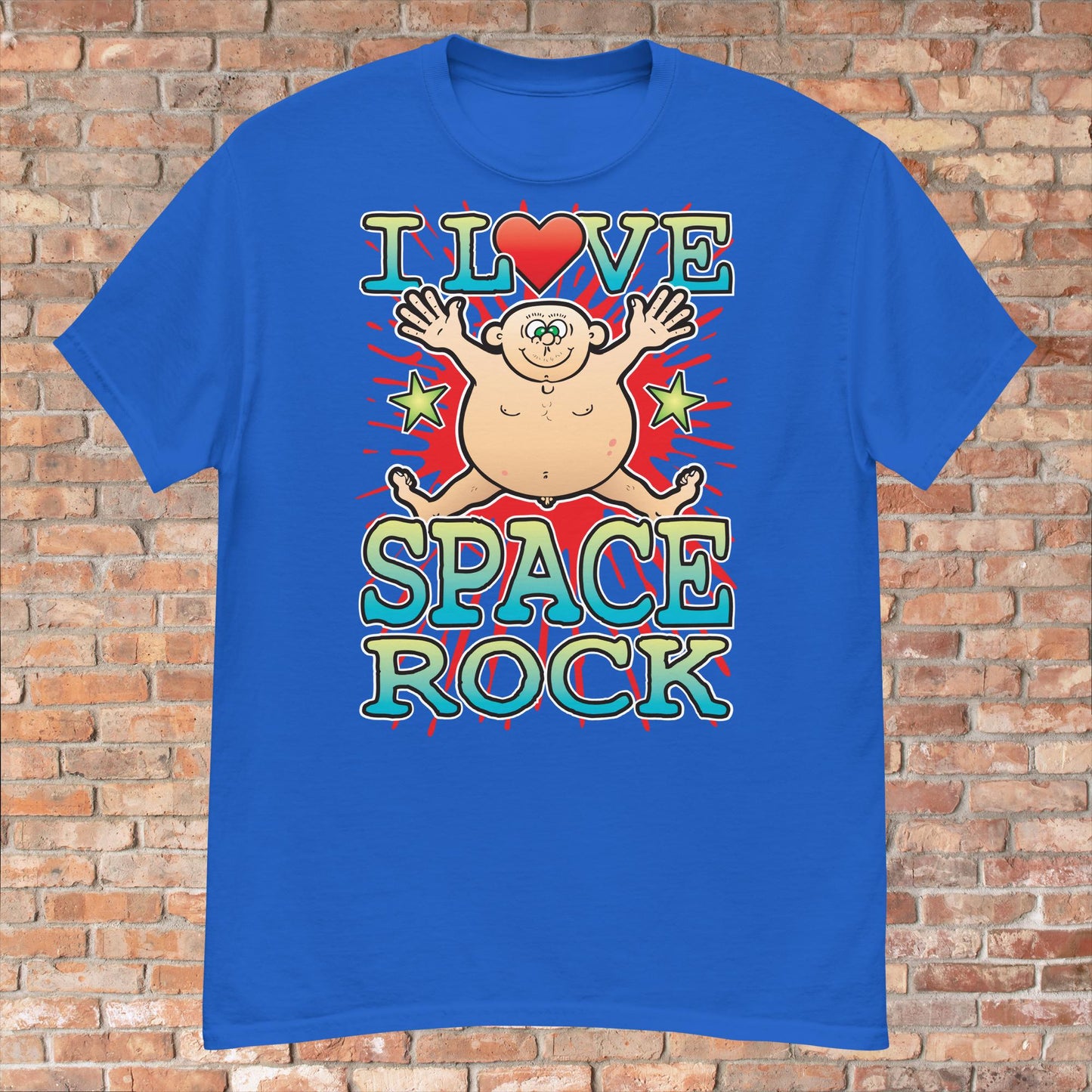 Space Rock Cotton Love Music T-Shirt
