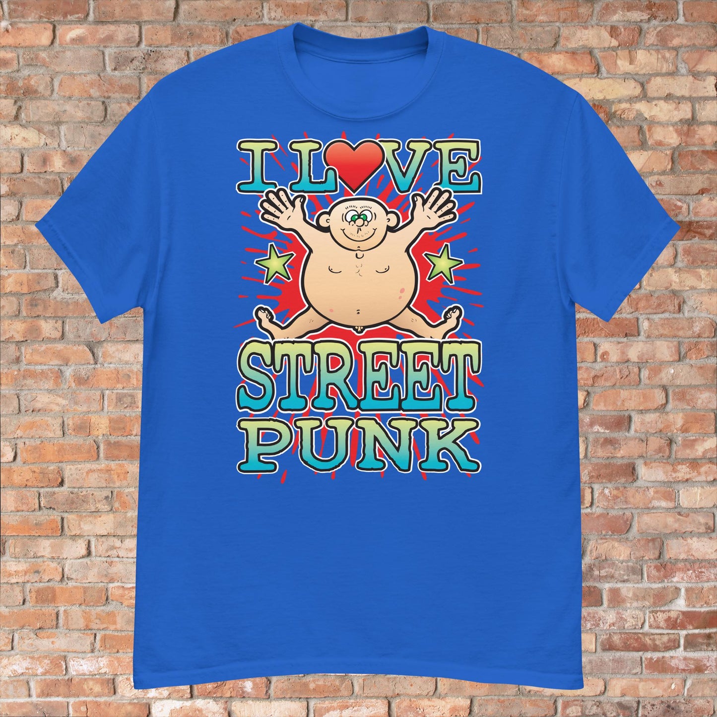 Street Punk Cotton Love Music T-Shirt