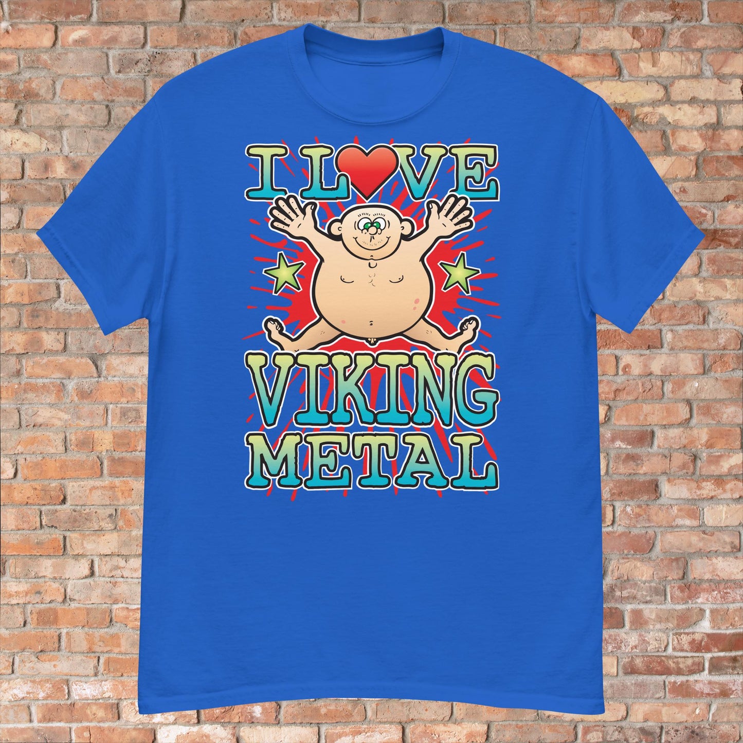 Viking Metal Cotton Love Music T-Shirt