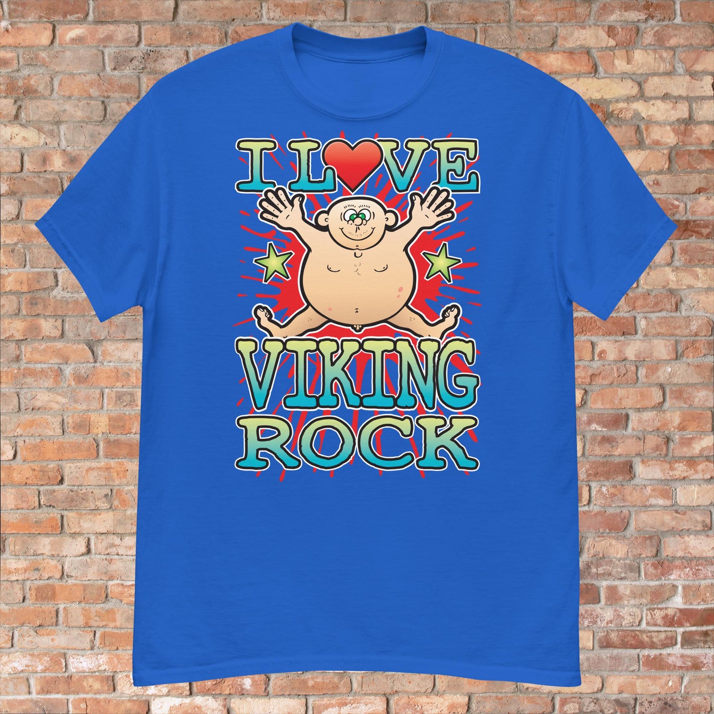 Viking Rock Cotton Love Music T-Shirt