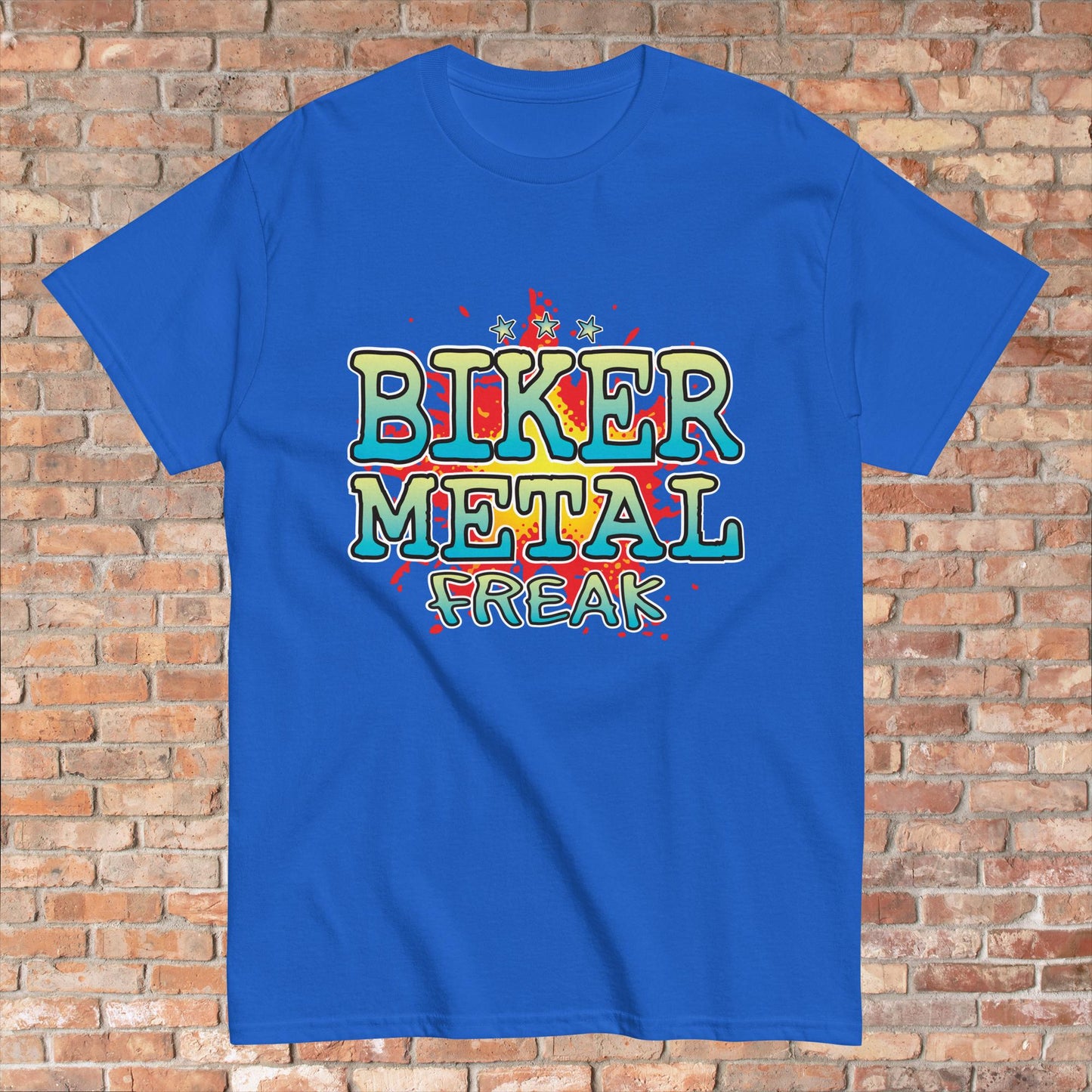 Biker Metal Cotton T-Shirt