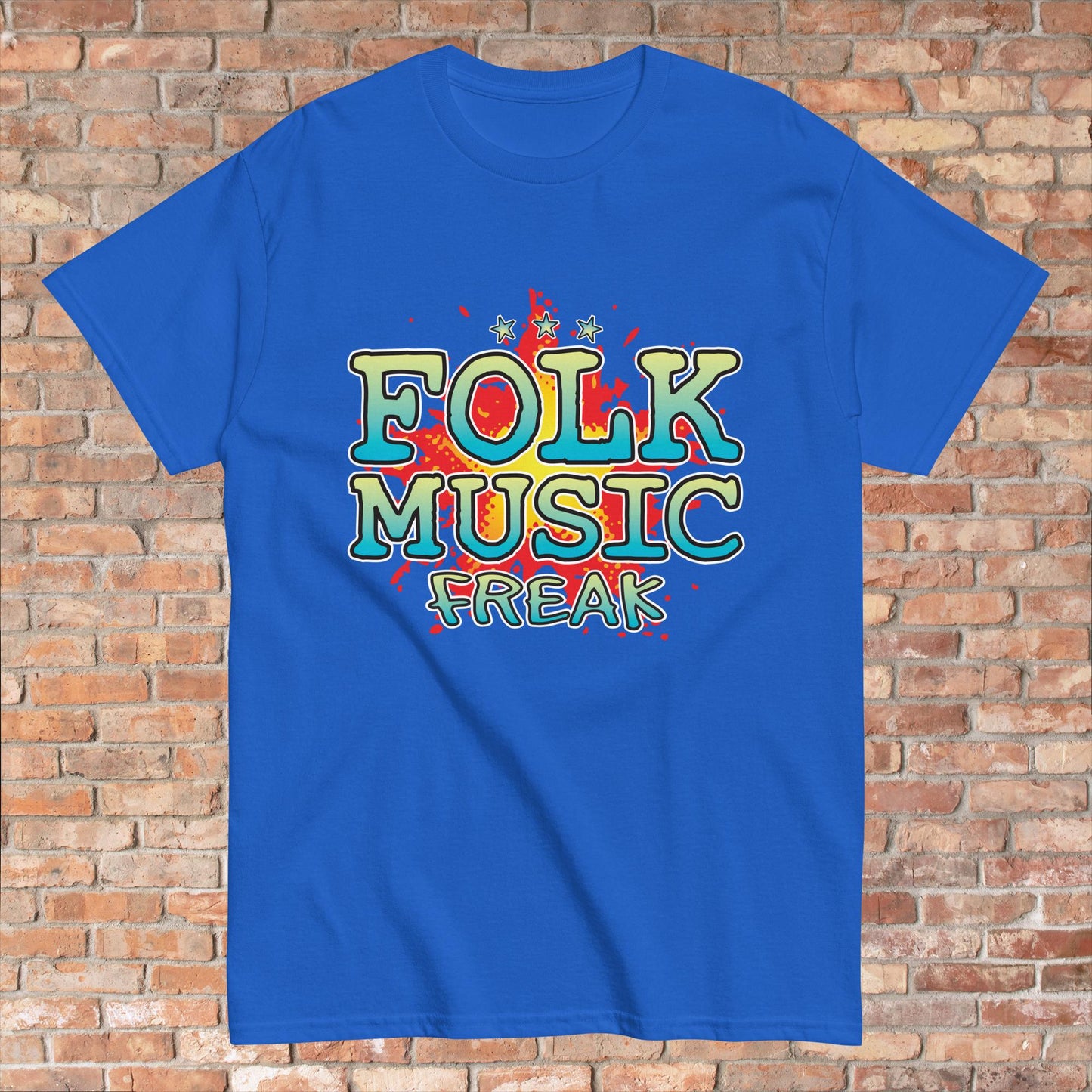 Folk Music Cotton T-Shirt